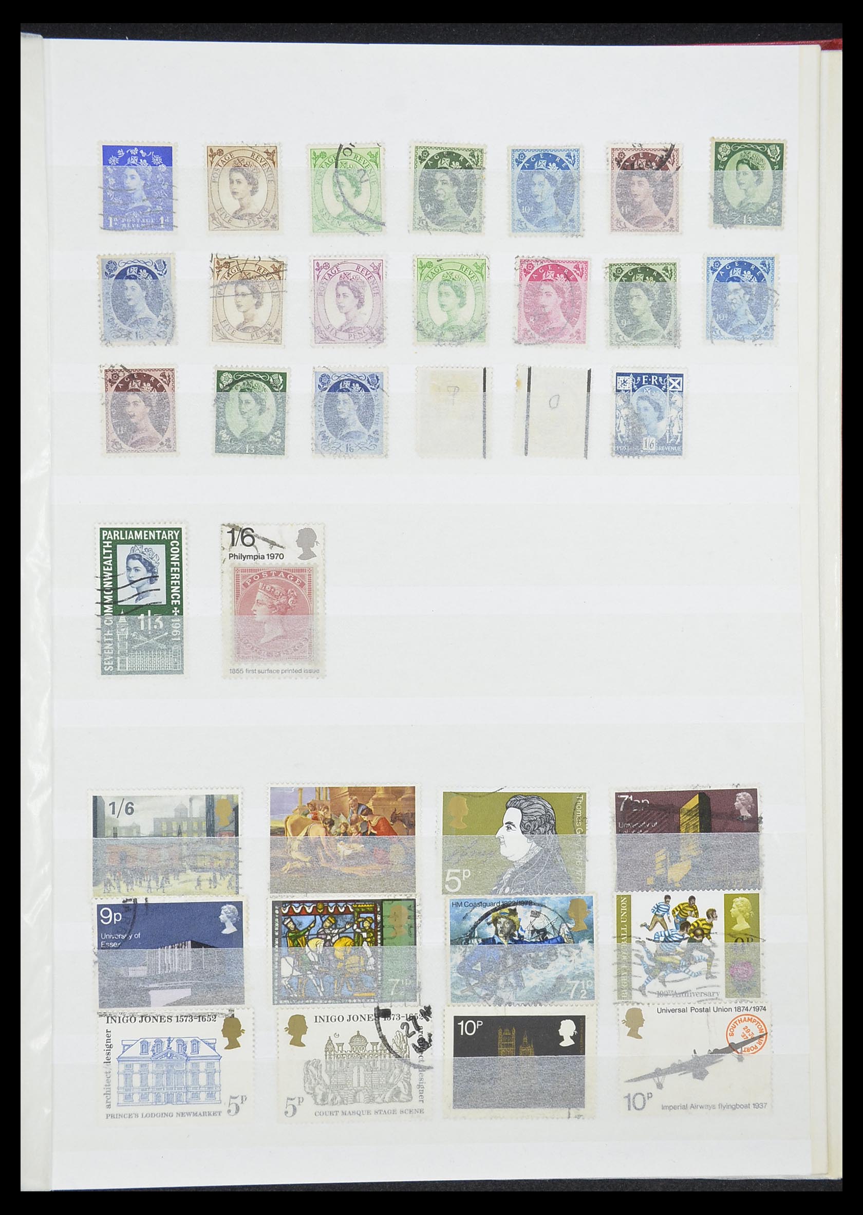 33805 009 - Postzegelverzameling 33805 Engeland 1841-2003.