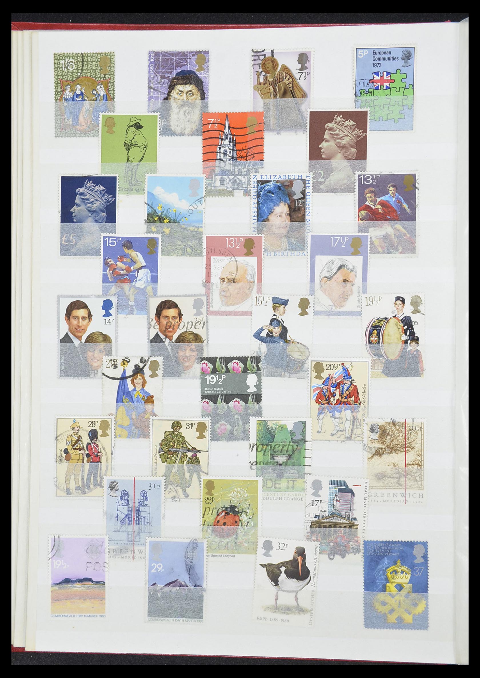 33805 010 - Postzegelverzameling 33805 Engeland 1841-2003.