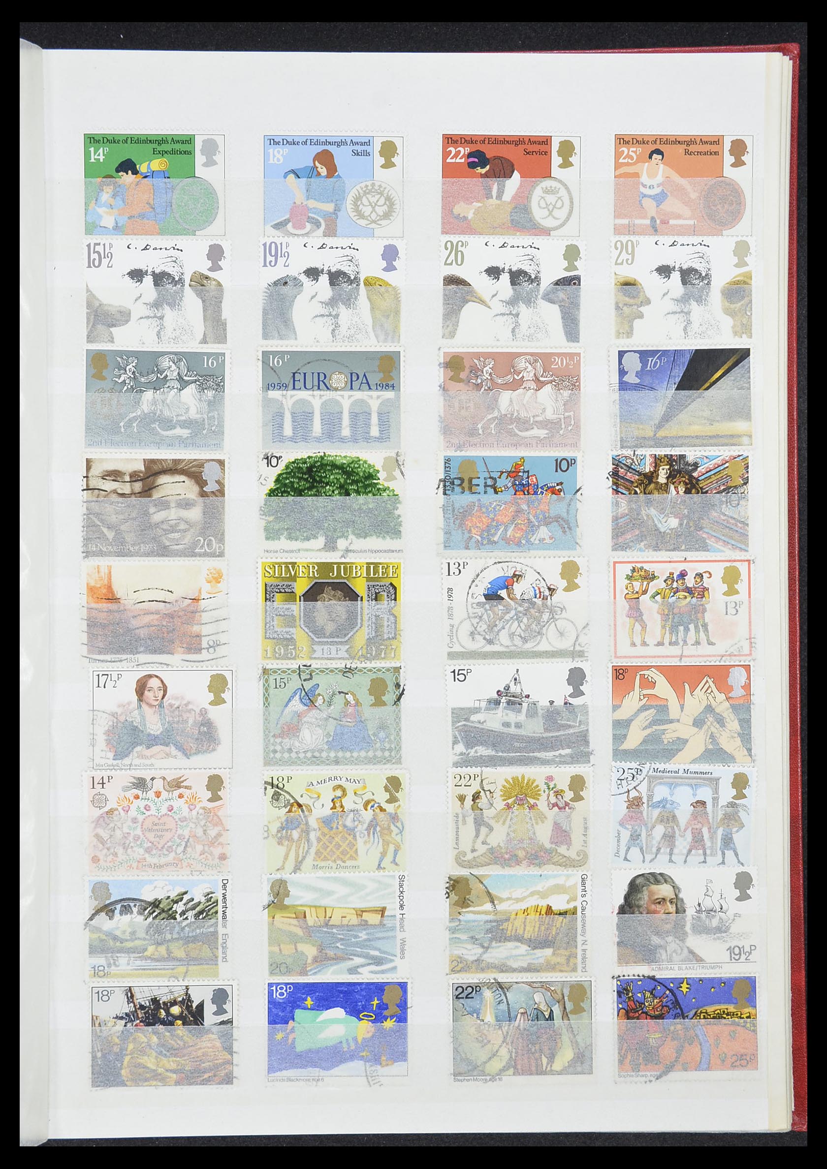 33805 011 - Postzegelverzameling 33805 Engeland 1841-2003.