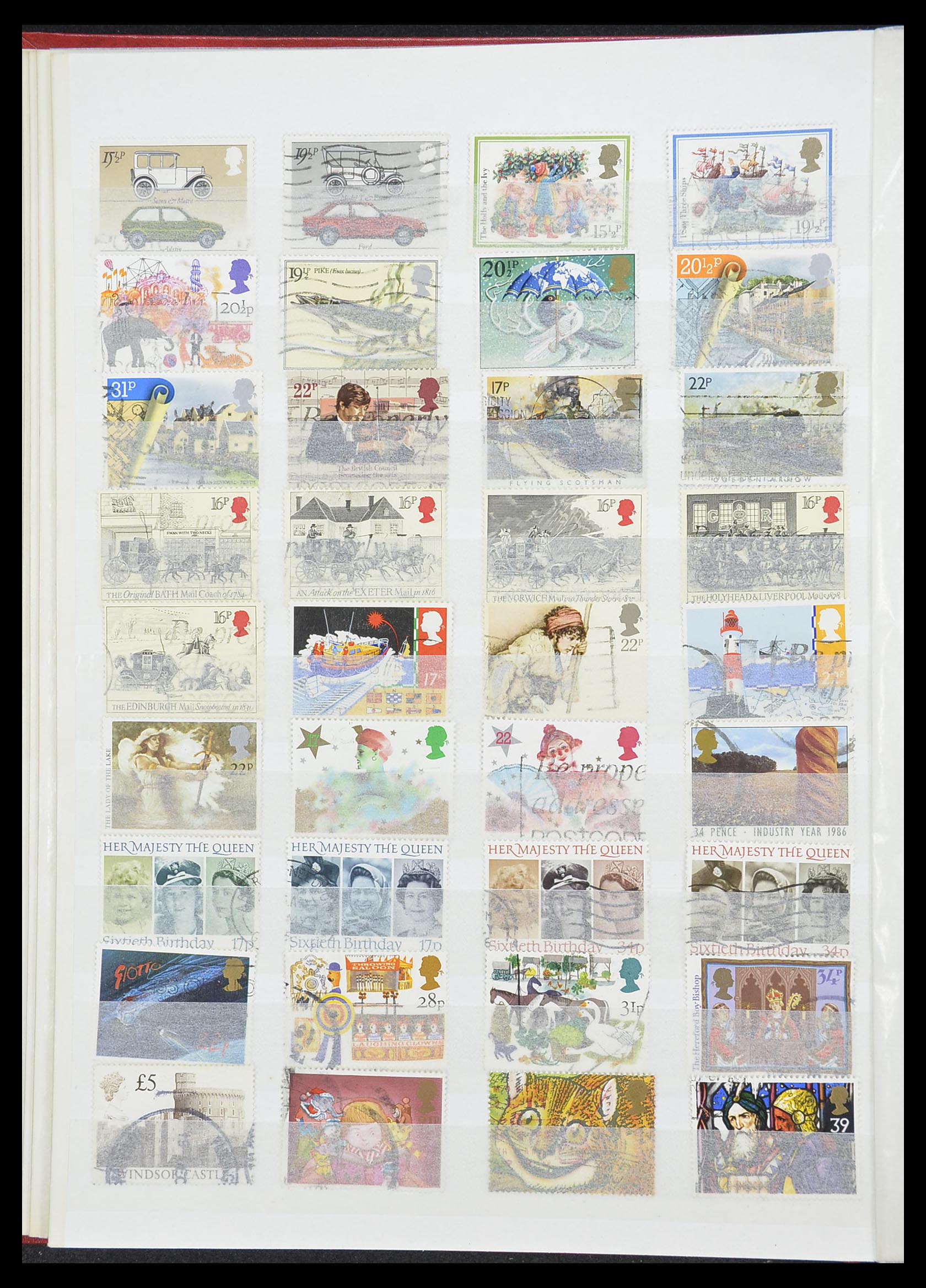 33805 012 - Postzegelverzameling 33805 Engeland 1841-2003.