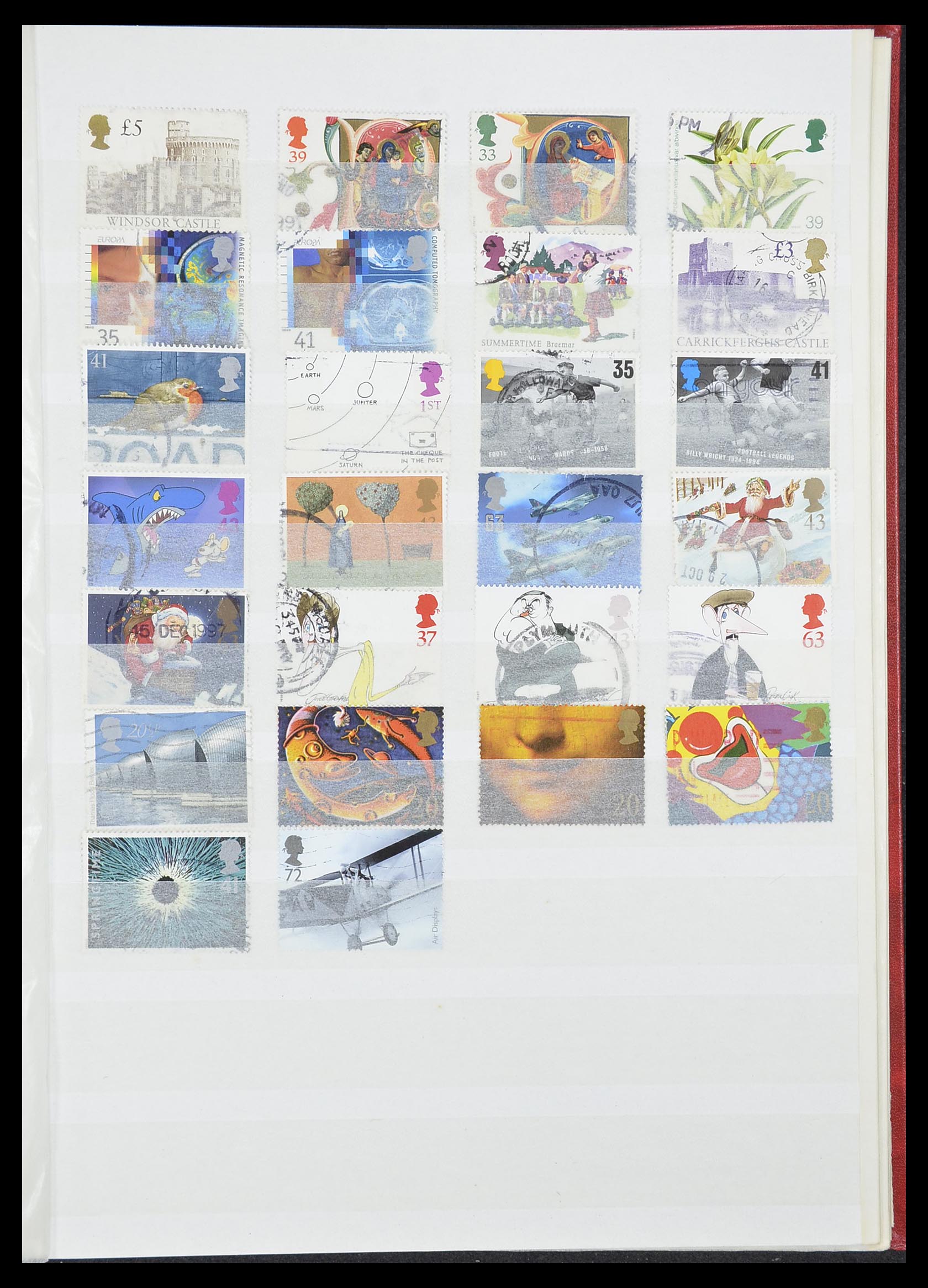 33805 013 - Postzegelverzameling 33805 Engeland 1841-2003.