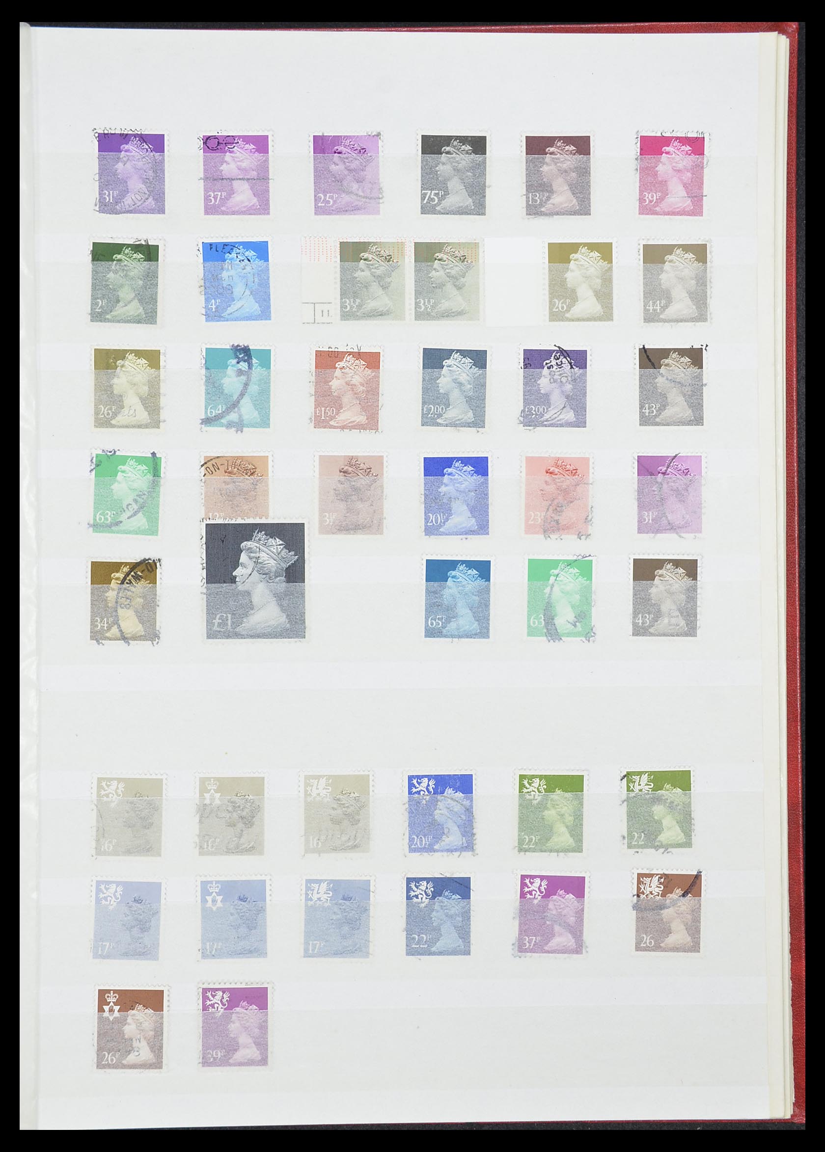 33805 017 - Postzegelverzameling 33805 Engeland 1841-2003.