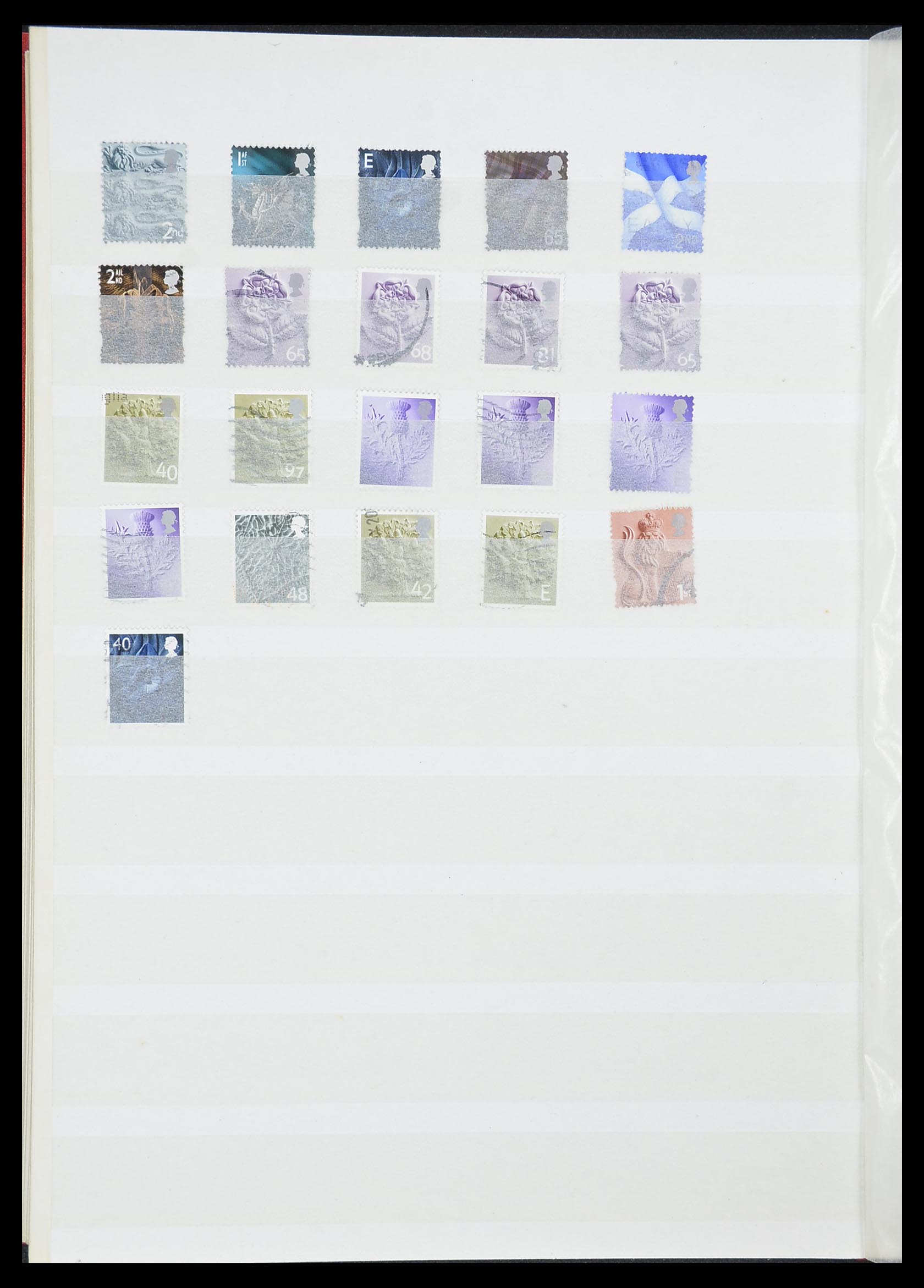 33805 018 - Postzegelverzameling 33805 Engeland 1841-2003.
