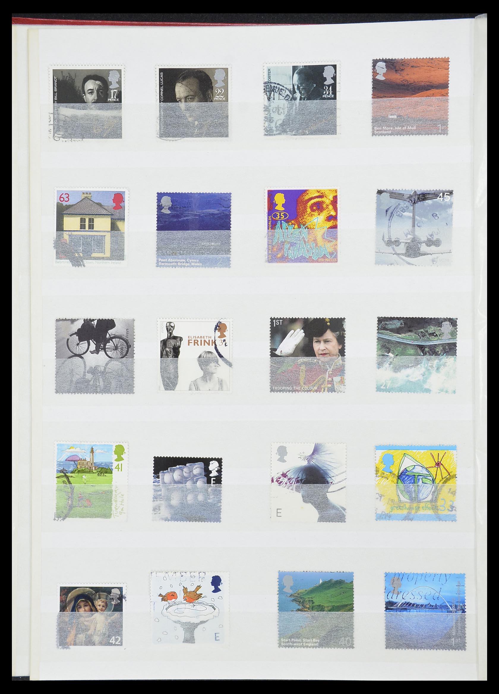 33805 020 - Postzegelverzameling 33805 Engeland 1841-2003.