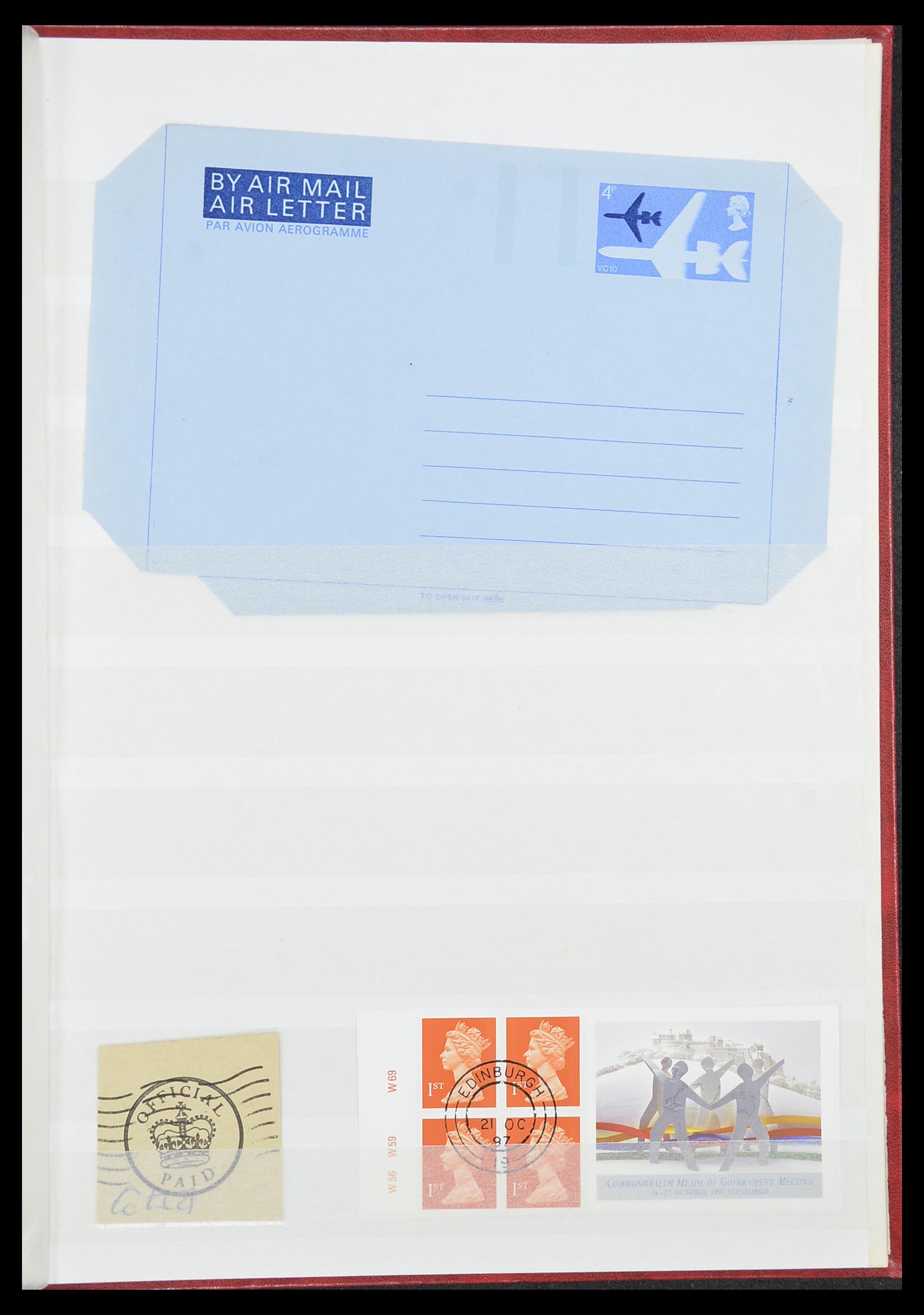 33805 023 - Postzegelverzameling 33805 Engeland 1841-2003.