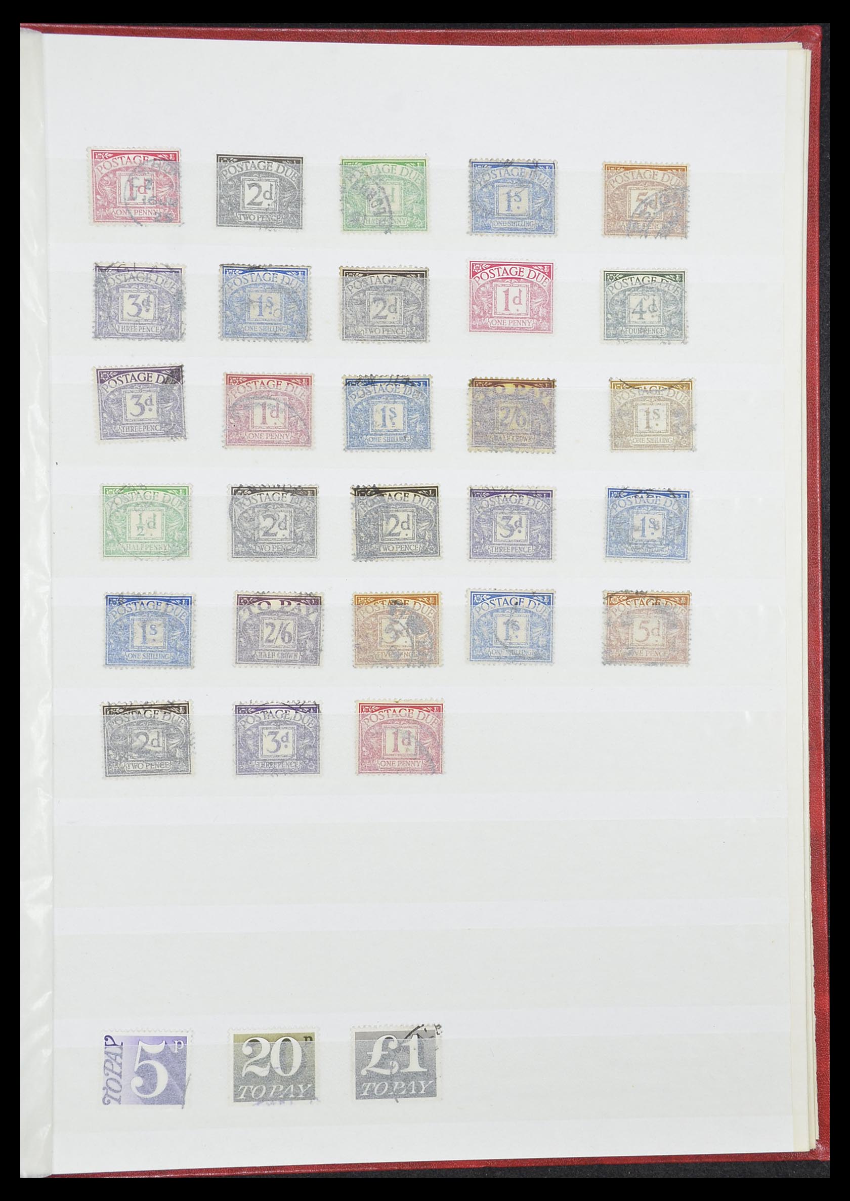 33805 025 - Postzegelverzameling 33805 Engeland 1841-2003.