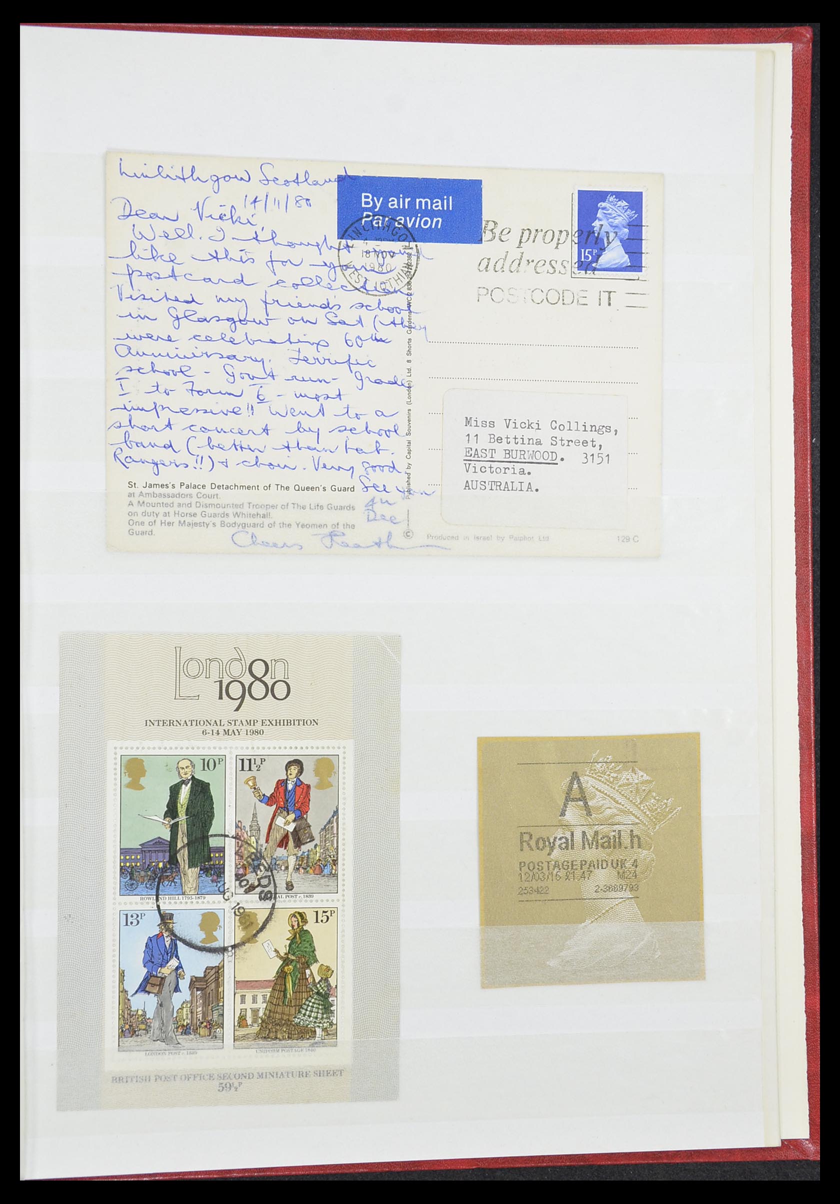 33805 028 - Postzegelverzameling 33805 Engeland 1841-2003.