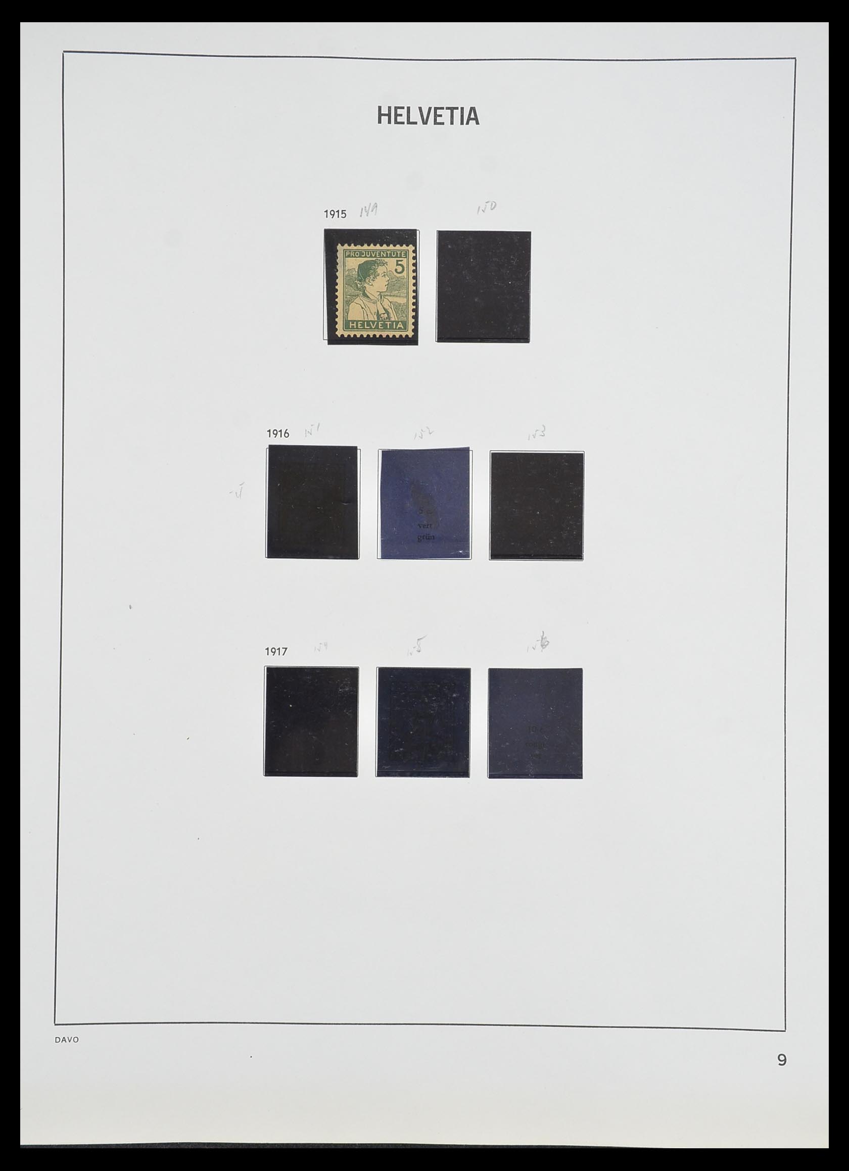 33806 008 - Postzegelverzameling 33806 Zwitserland 1867-1984.