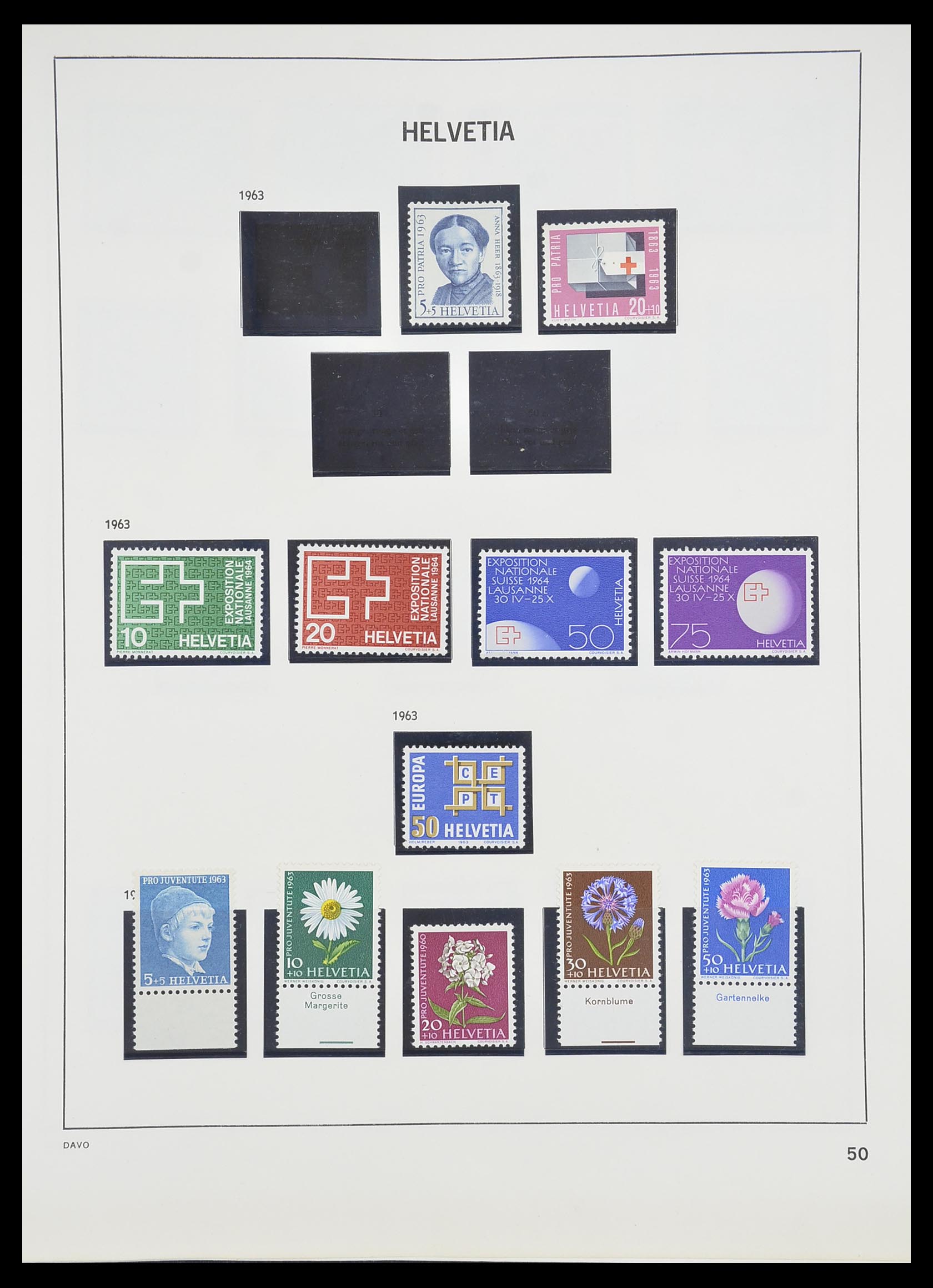 33806 049 - Stamp collection 33806 Switzerland 1867-1984.