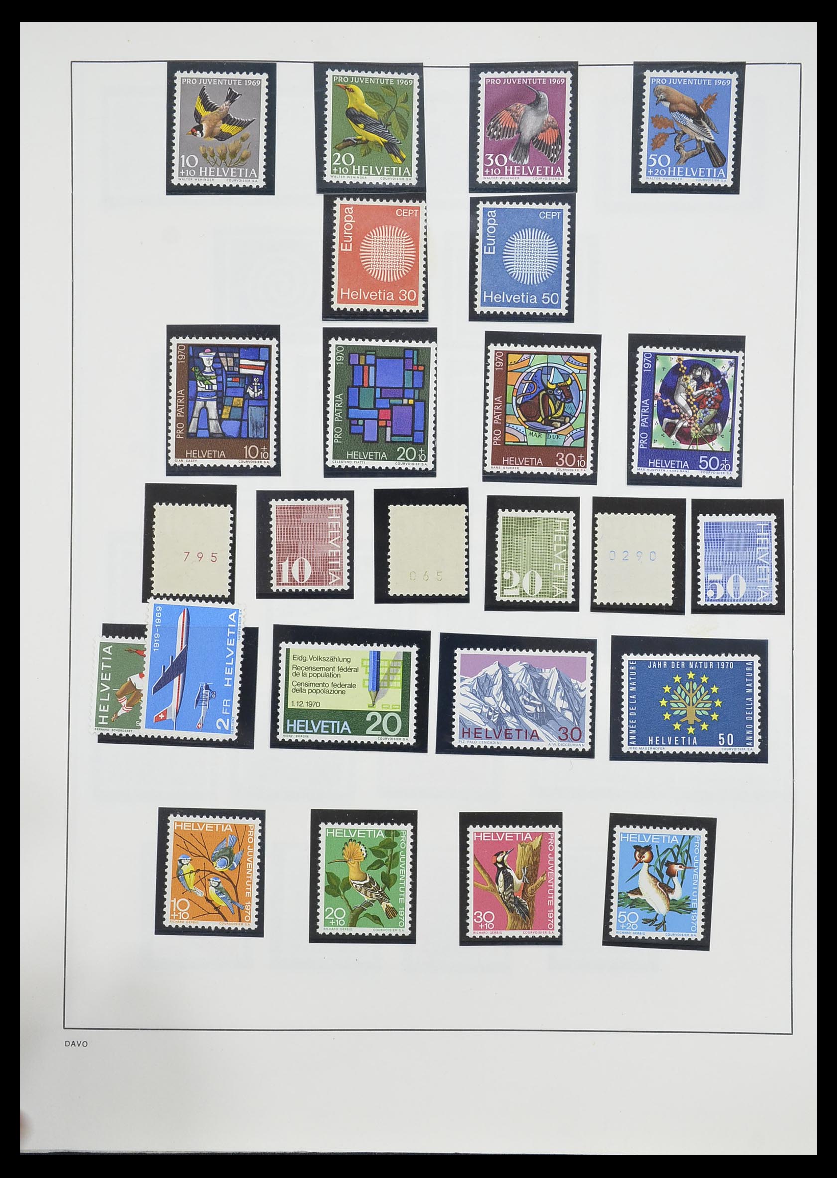 33806 057 - Stamp collection 33806 Switzerland 1867-1984.