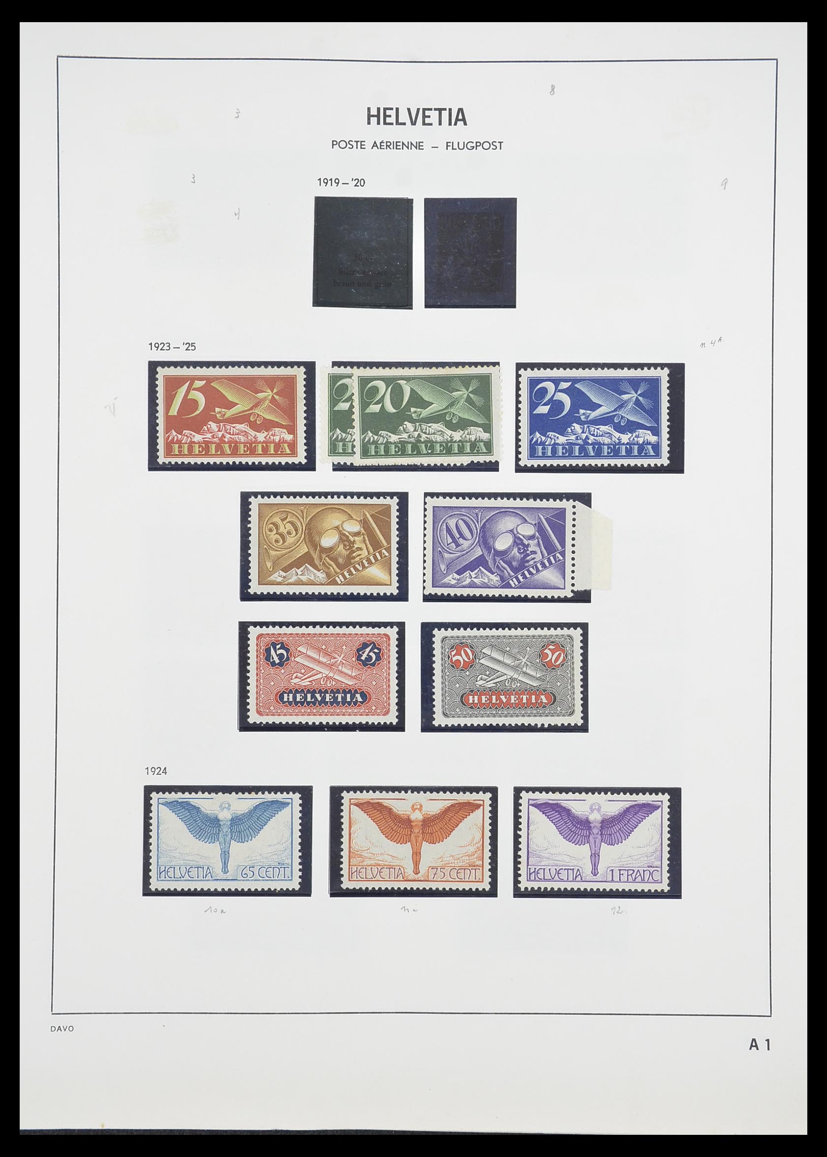 33806 086 - Stamp collection 33806 Switzerland 1867-1984.