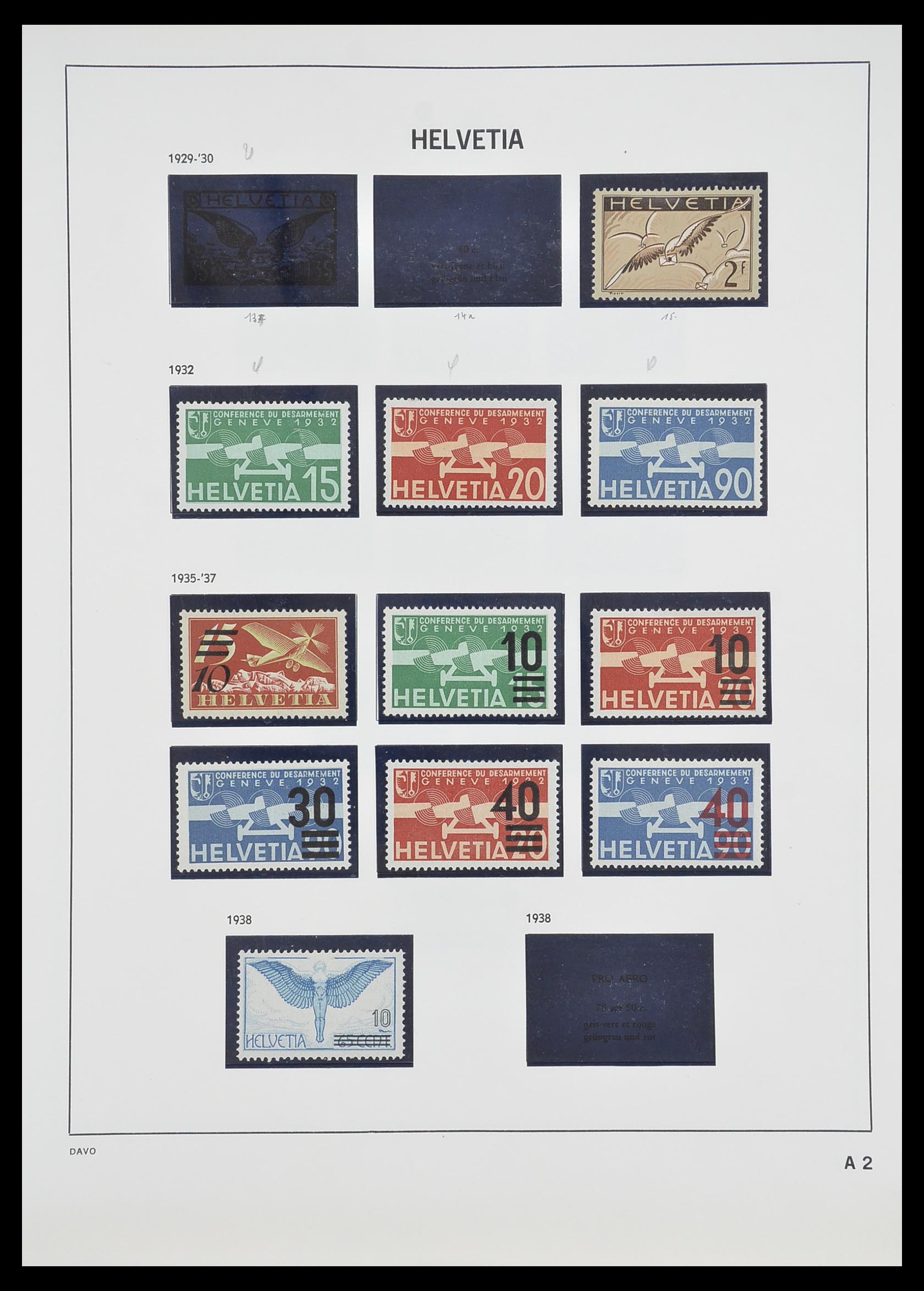 33806 087 - Stamp collection 33806 Switzerland 1867-1984.