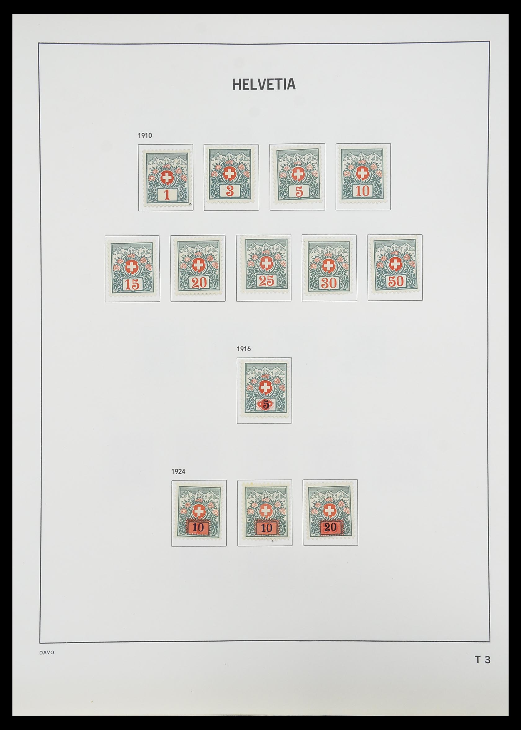 33806 111 - Stamp collection 33806 Switzerland 1867-1984.