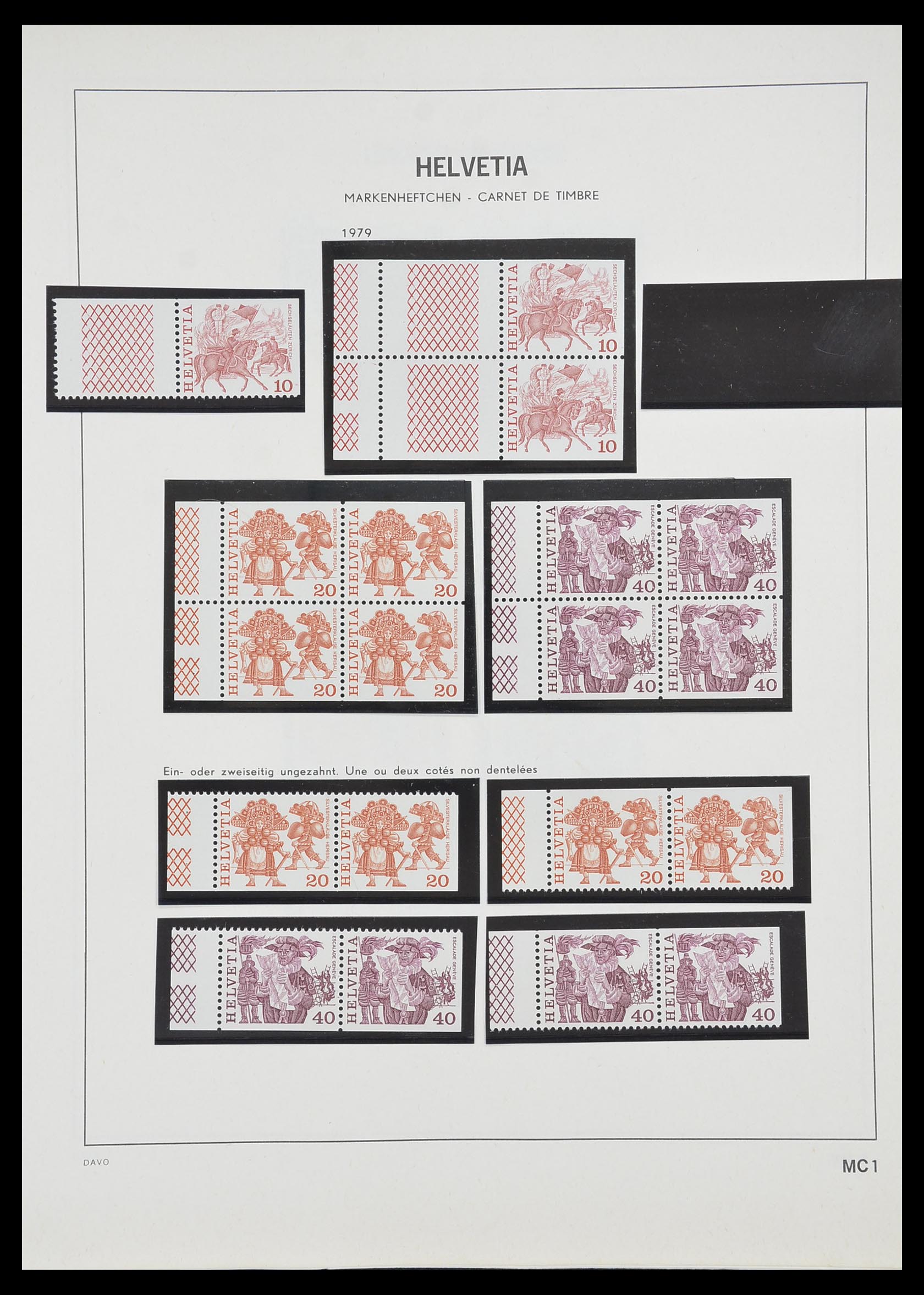 33806 114 - Stamp collection 33806 Switzerland 1867-1984.