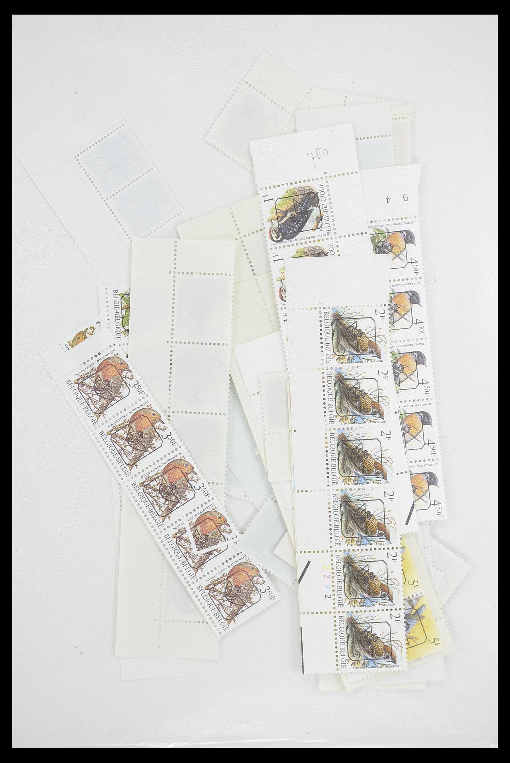 33807 001 - Stamp collection 33807 Belgium 1985-2001.