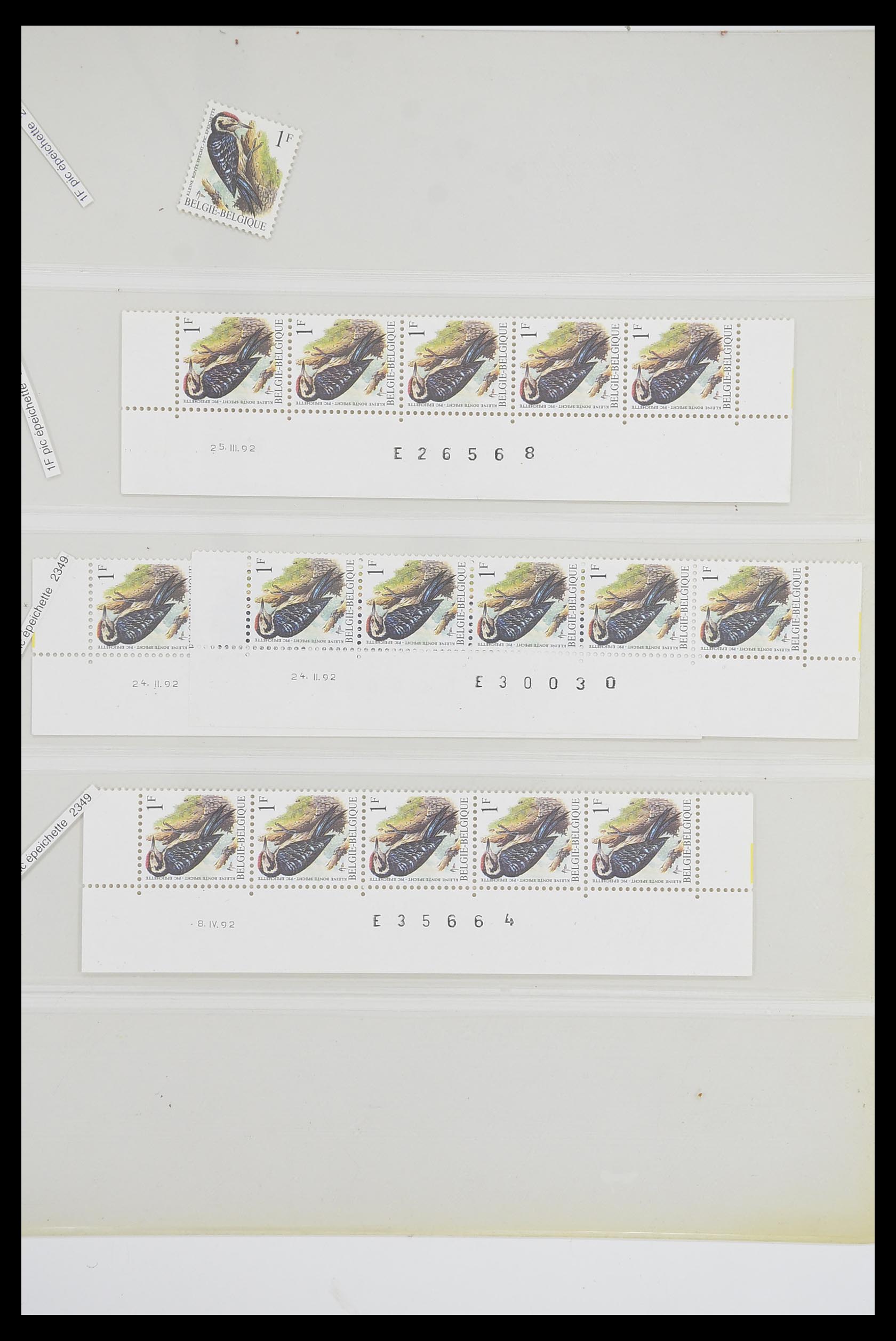 33807 004 - Postzegelverzameling 33807 België 1985-2001.