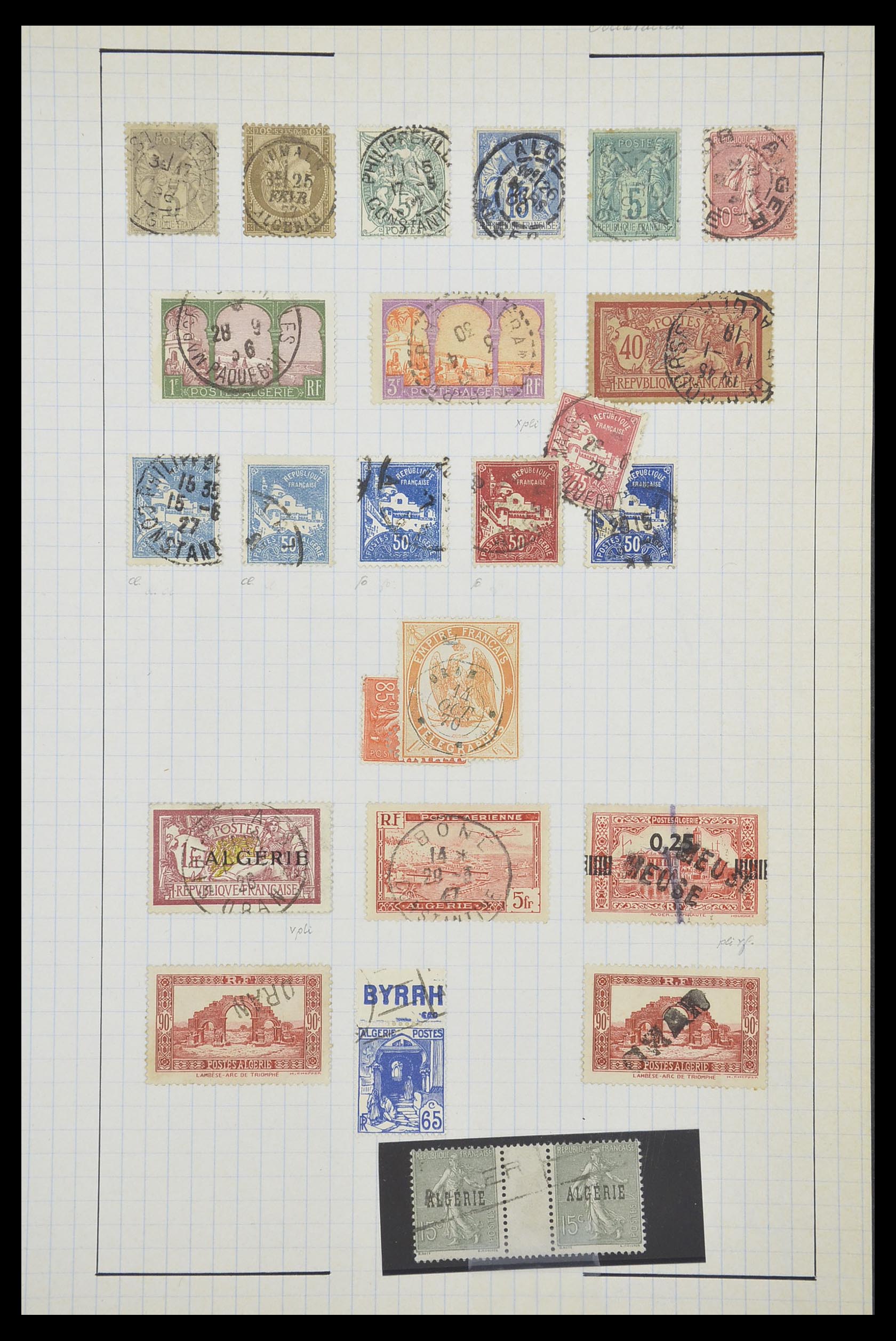 33809 007 - Postzegelverzameling 33809 Franse koloniën 1850-1970.