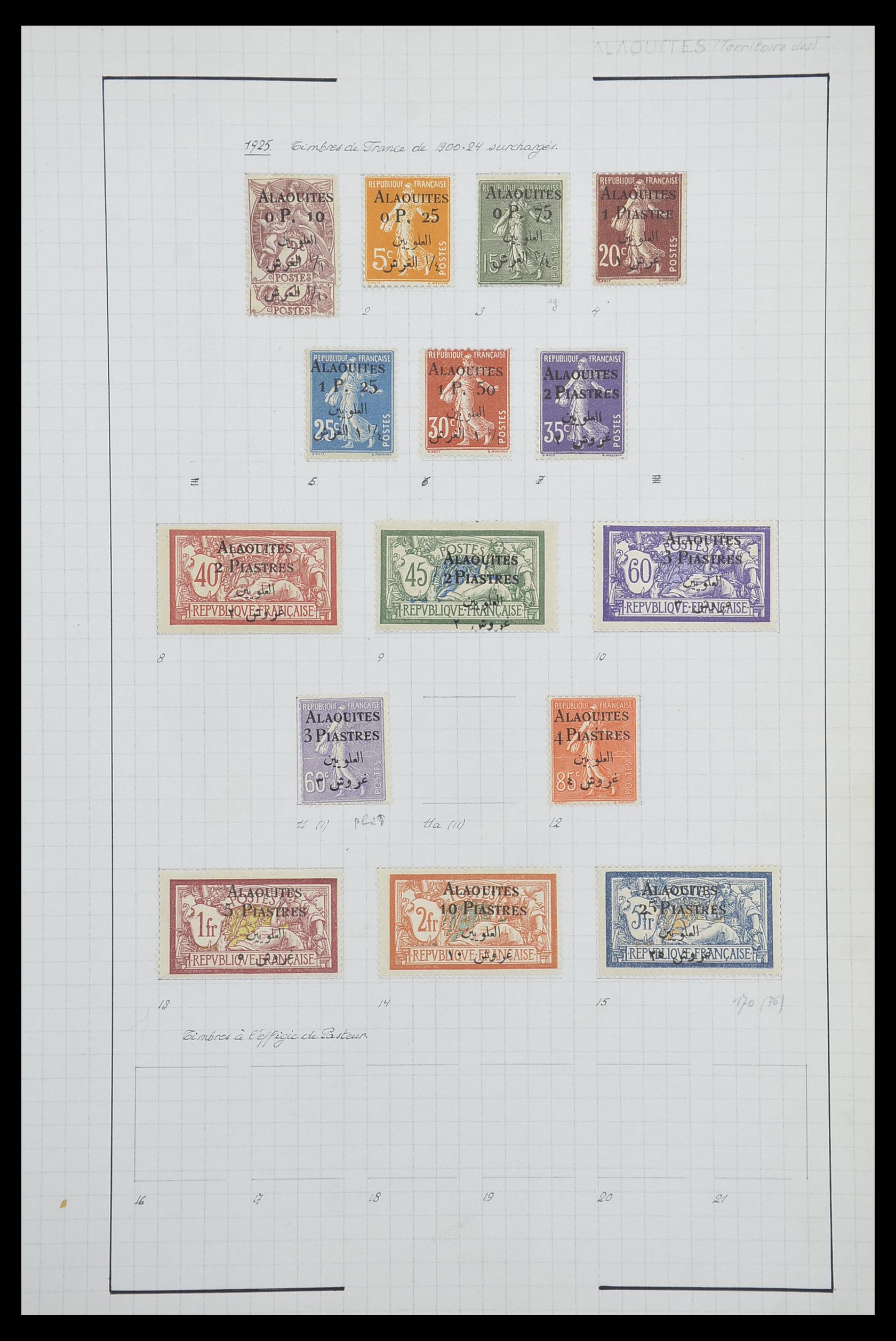 33809 010 - Postzegelverzameling 33809 Franse koloniën 1850-1970.