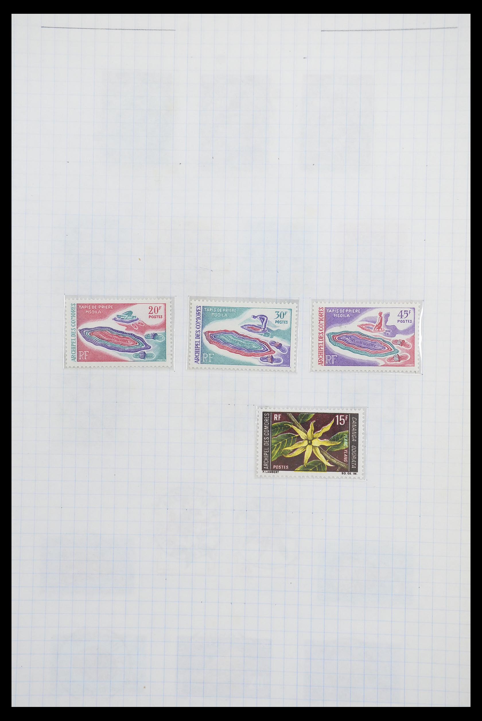 33809 035 - Postzegelverzameling 33809 Franse koloniën 1850-1970.
