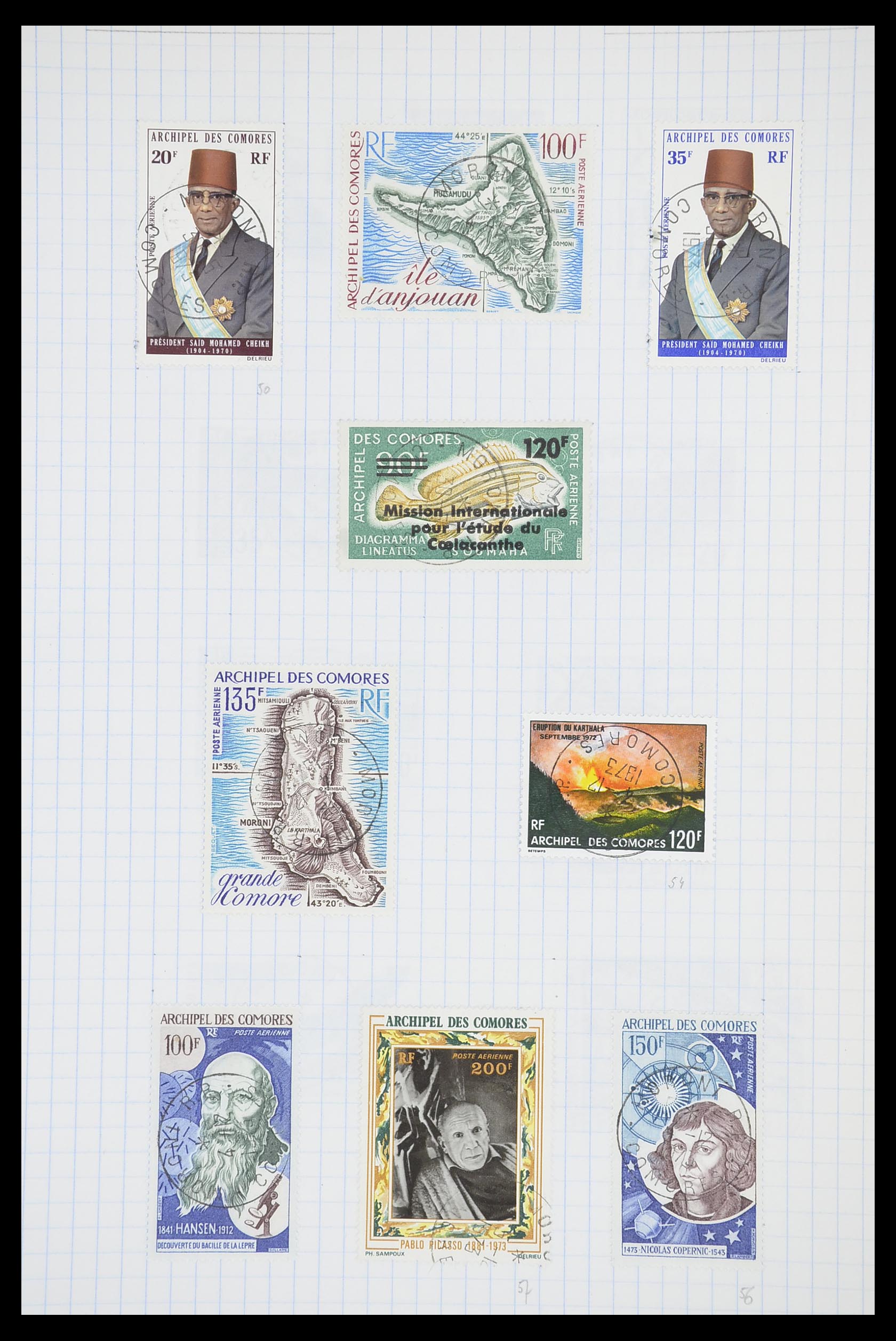 33809 047 - Postzegelverzameling 33809 Franse koloniën 1850-1970.