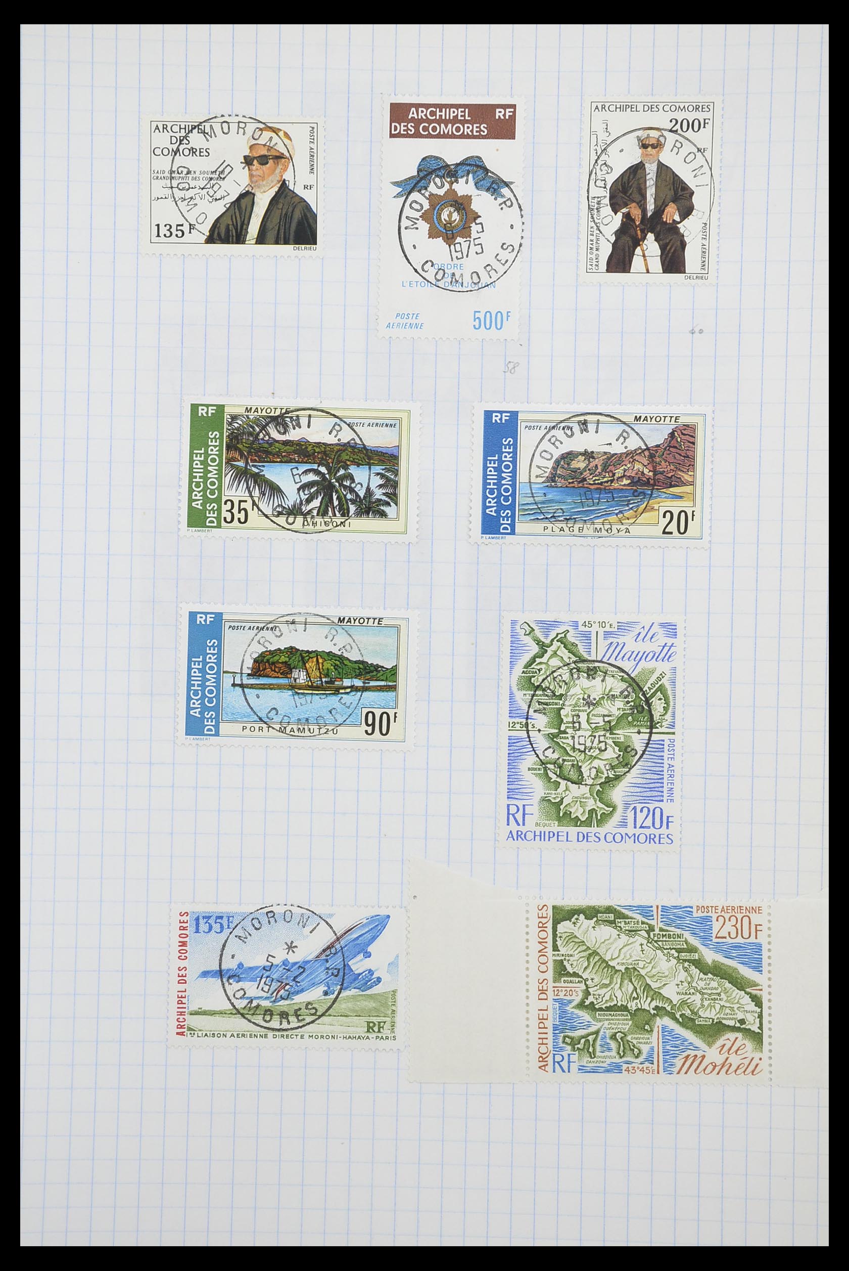 33809 048 - Postzegelverzameling 33809 Franse koloniën 1850-1970.
