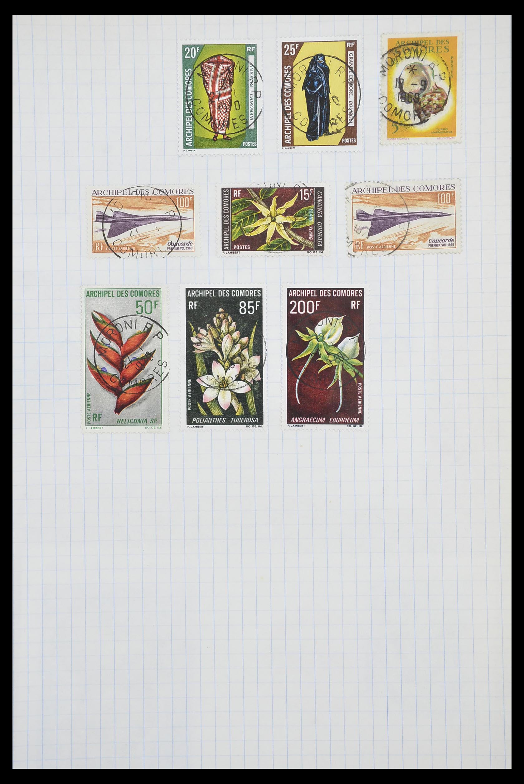 33809 049 - Postzegelverzameling 33809 Franse koloniën 1850-1970.