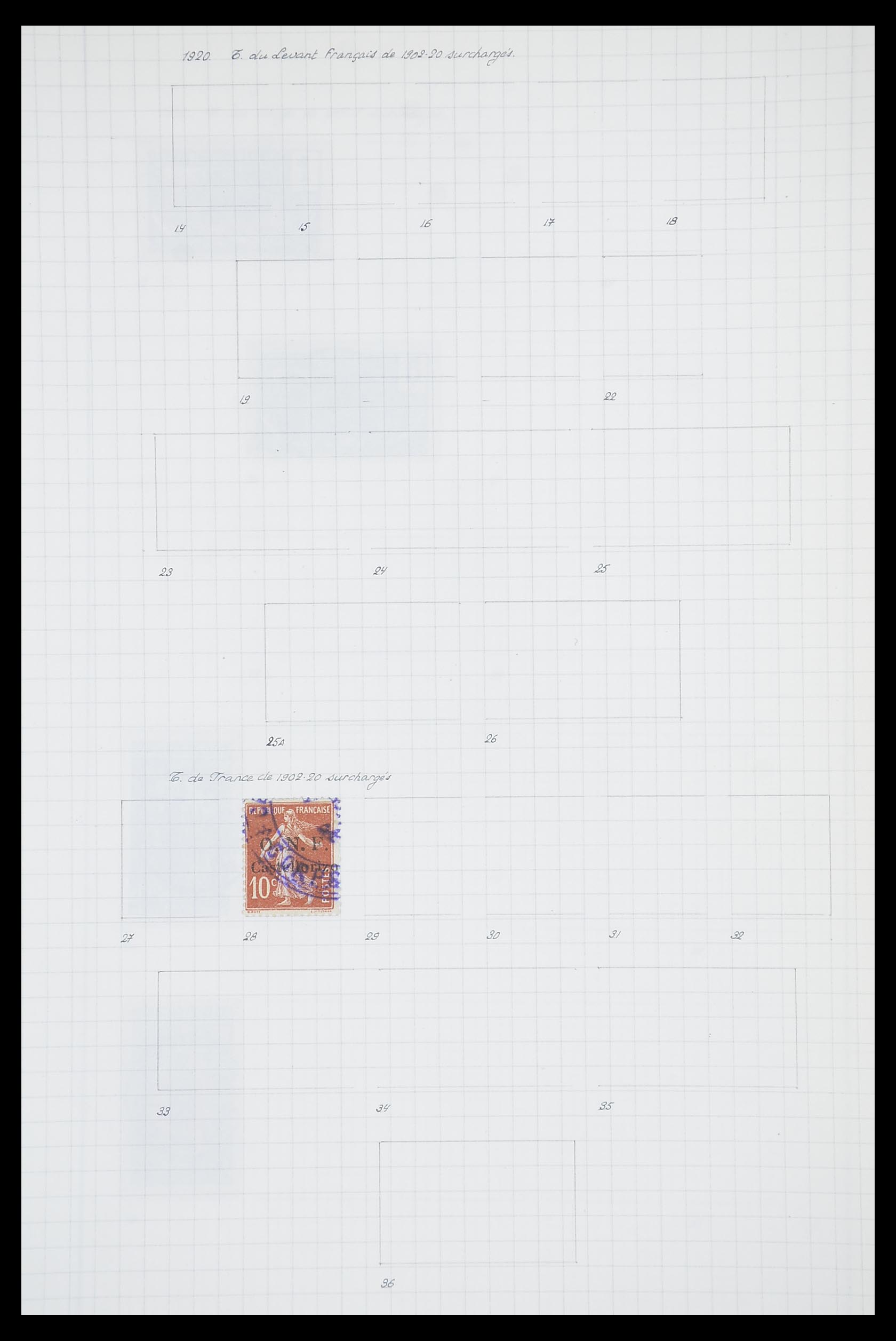 33809 062 - Postzegelverzameling 33809 Franse koloniën 1850-1970.