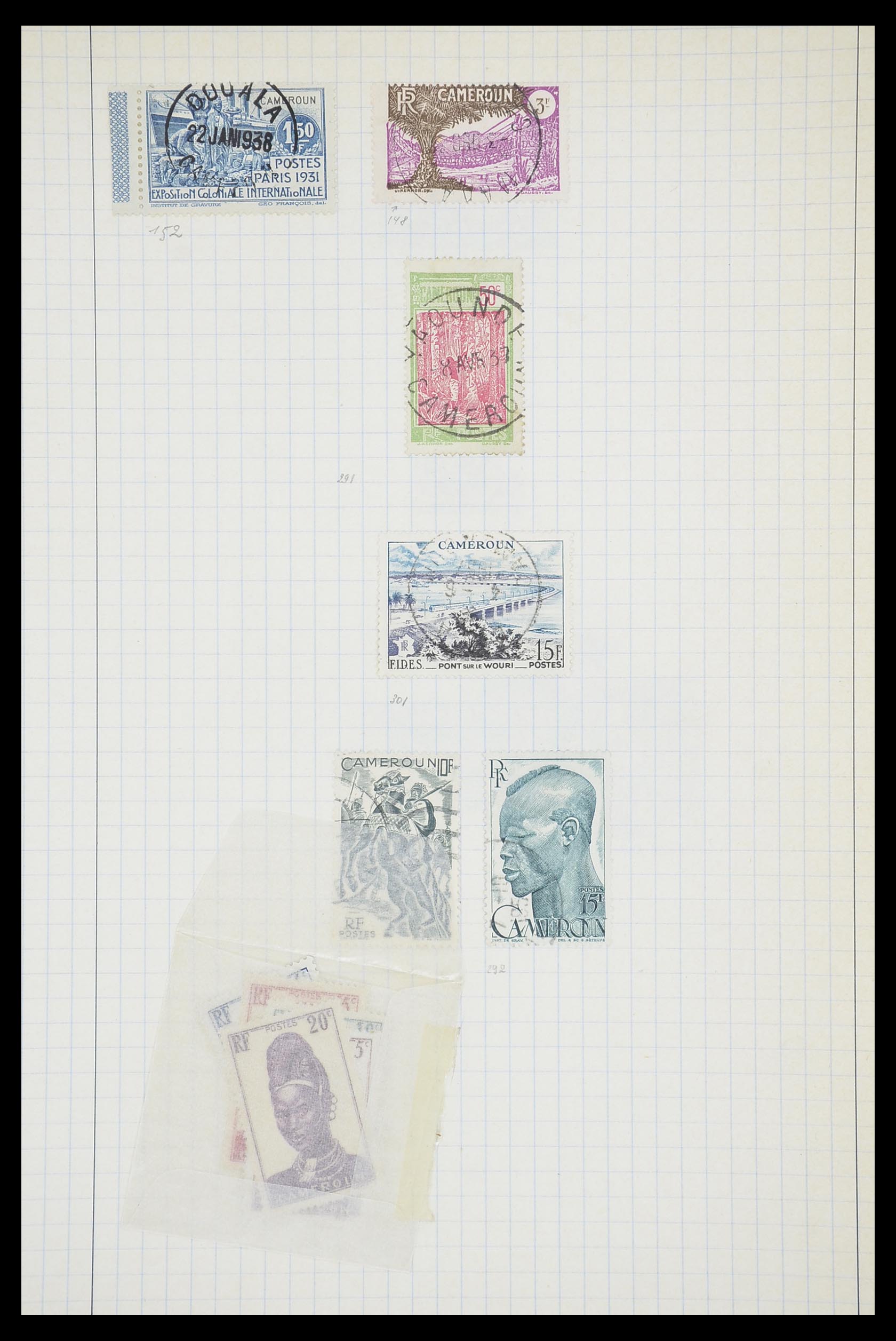 33809 065 - Postzegelverzameling 33809 Franse koloniën 1850-1970.