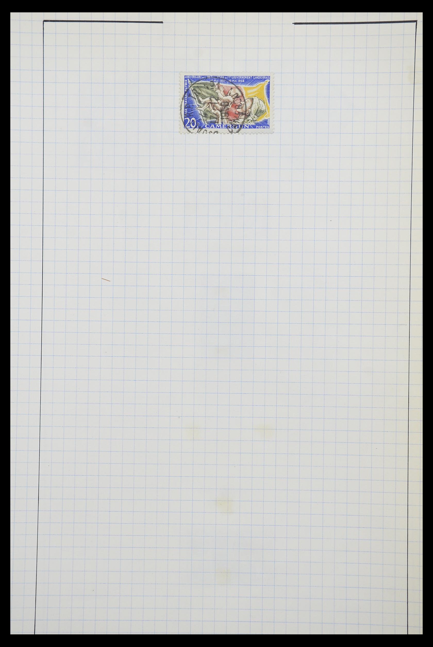 33809 067 - Postzegelverzameling 33809 Franse koloniën 1850-1970.
