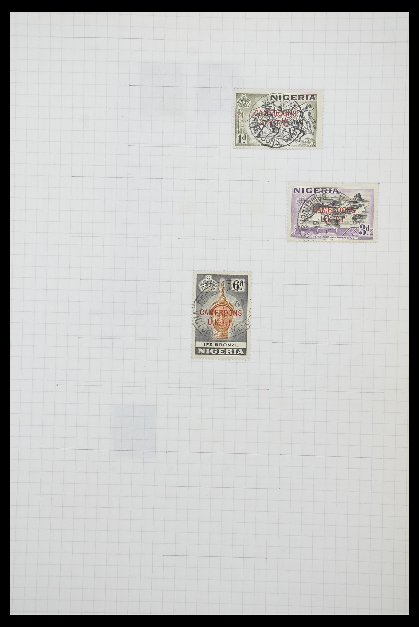 33809 070 - Postzegelverzameling 33809 Franse koloniën 1850-1970.