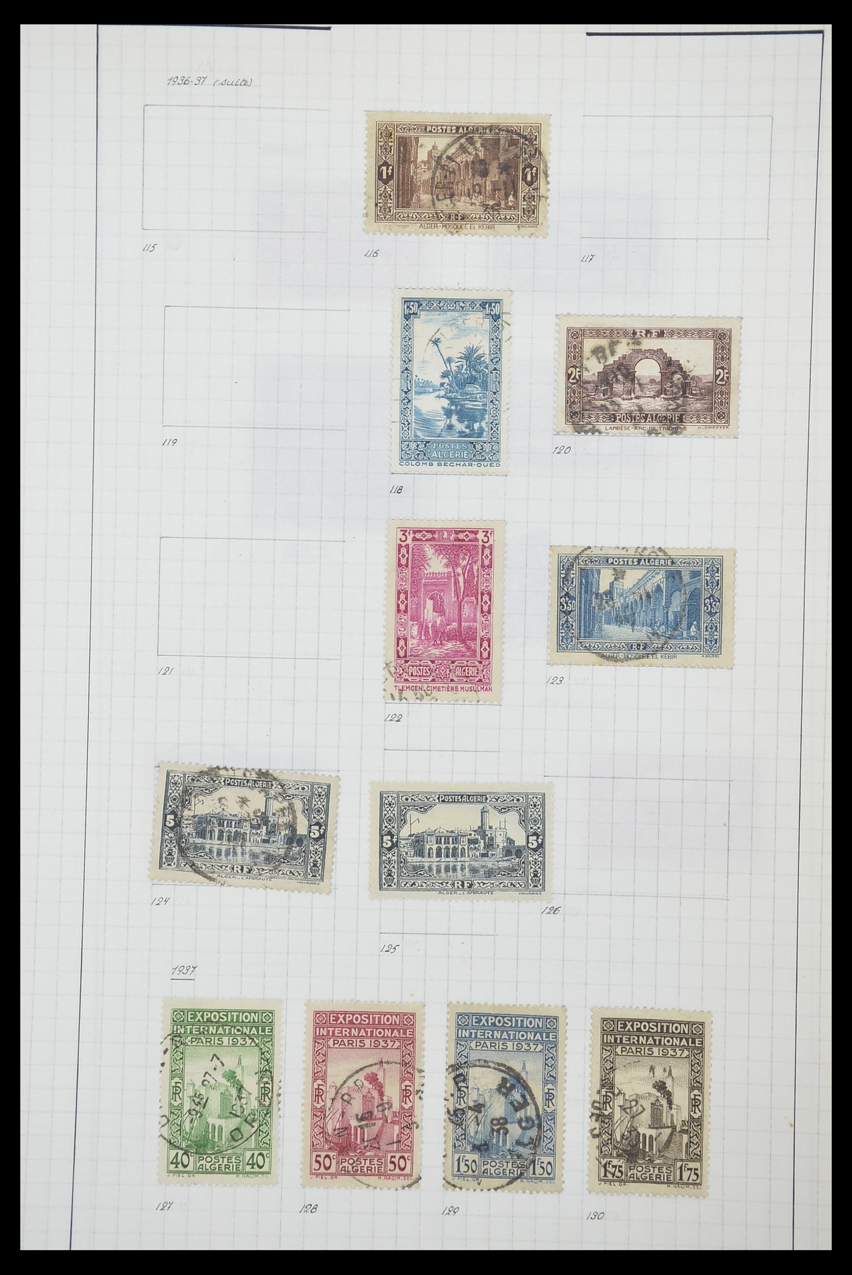 33809 080 - Postzegelverzameling 33809 Franse koloniën 1850-1970.