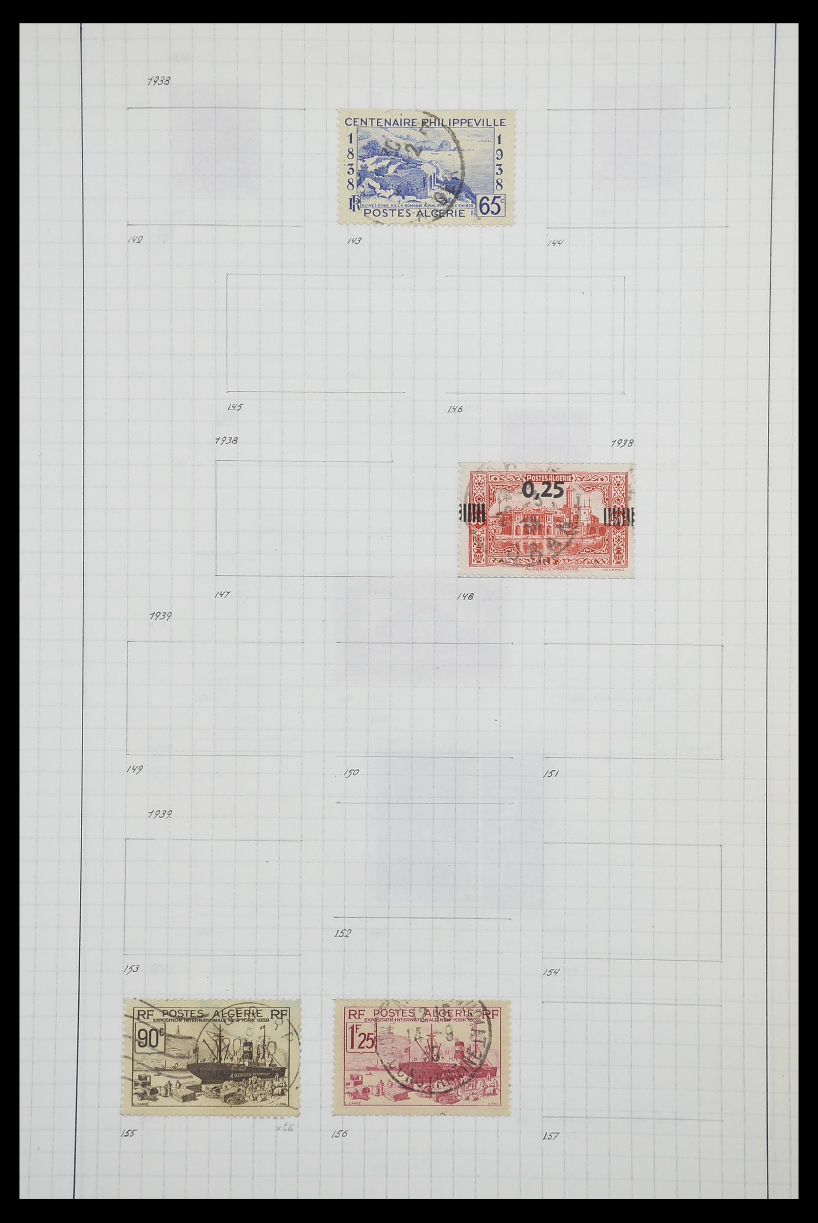 33809 082 - Postzegelverzameling 33809 Franse koloniën 1850-1970.