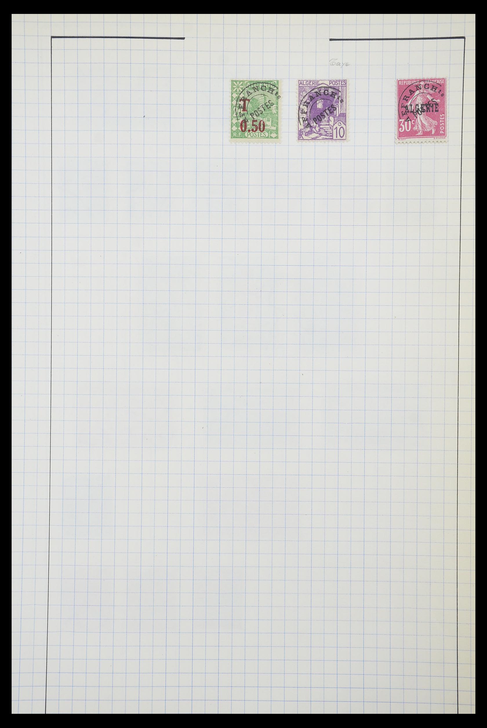 33809 091 - Postzegelverzameling 33809 Franse koloniën 1850-1970.