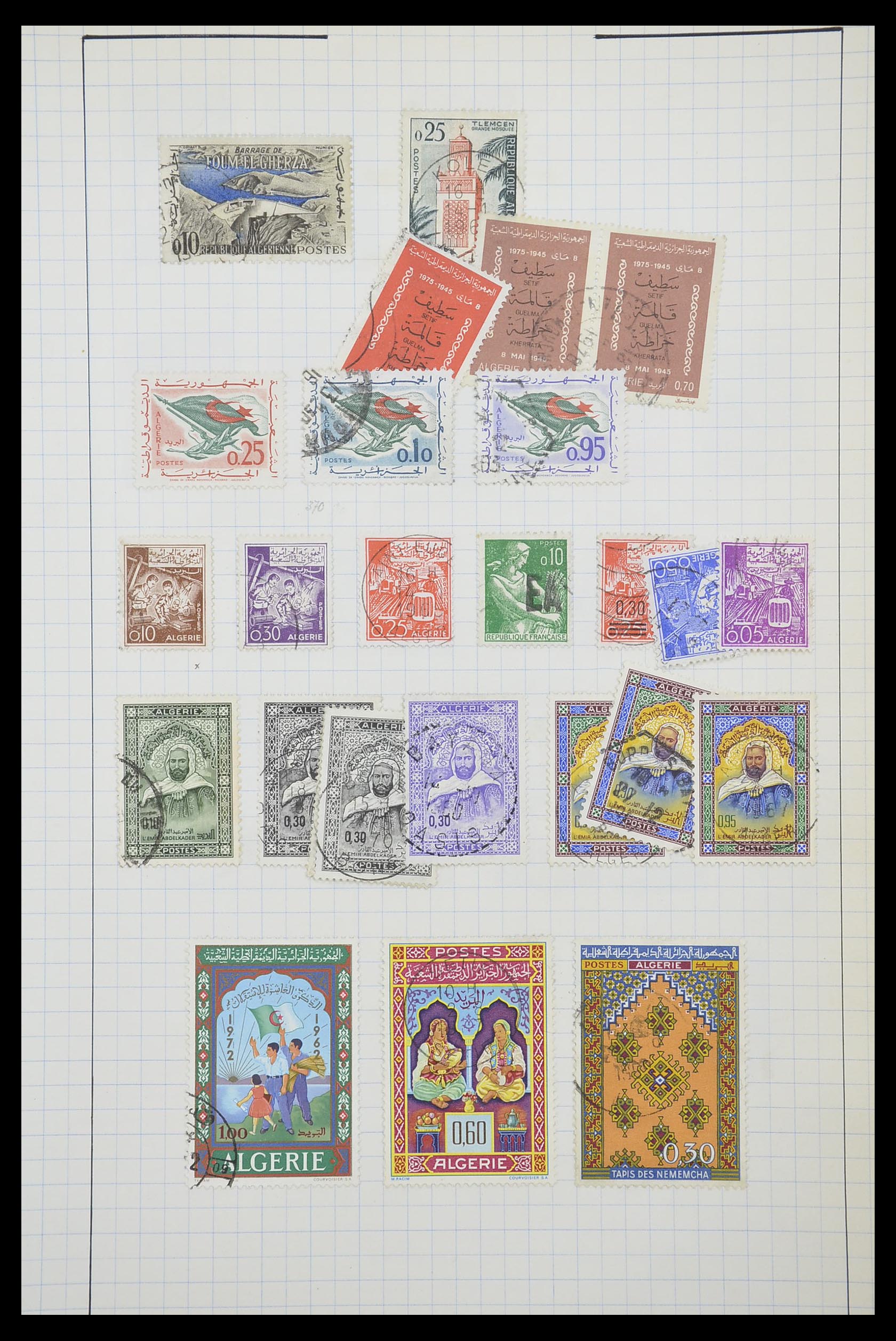 33809 094 - Postzegelverzameling 33809 Franse koloniën 1850-1970.
