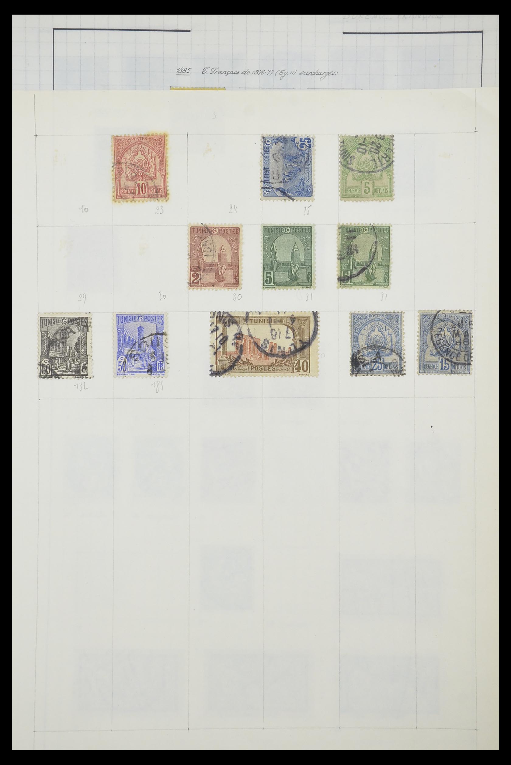 33809 098 - Postzegelverzameling 33809 Franse koloniën 1850-1970.