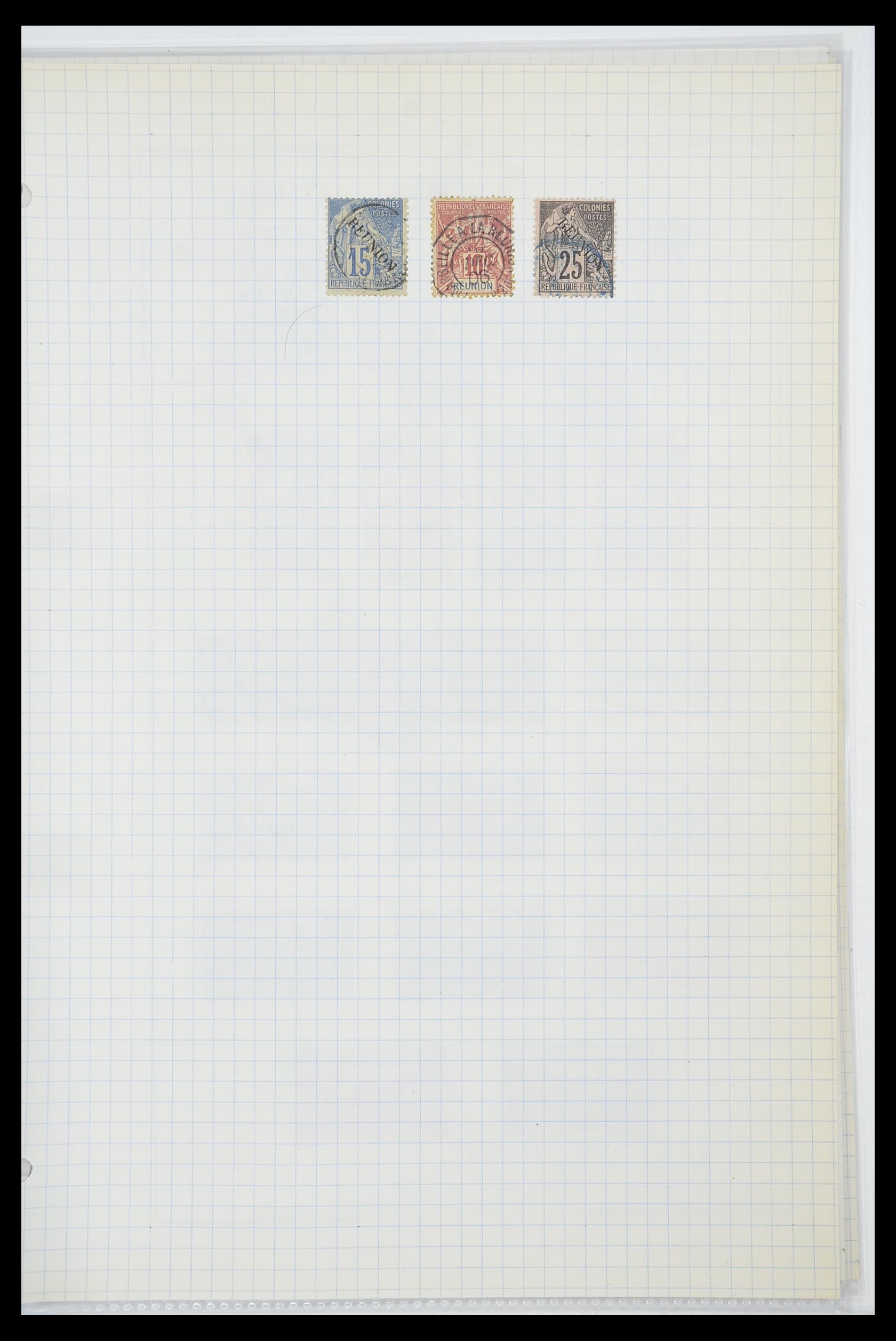 33809 117 - Postzegelverzameling 33809 Franse koloniën 1850-1970.
