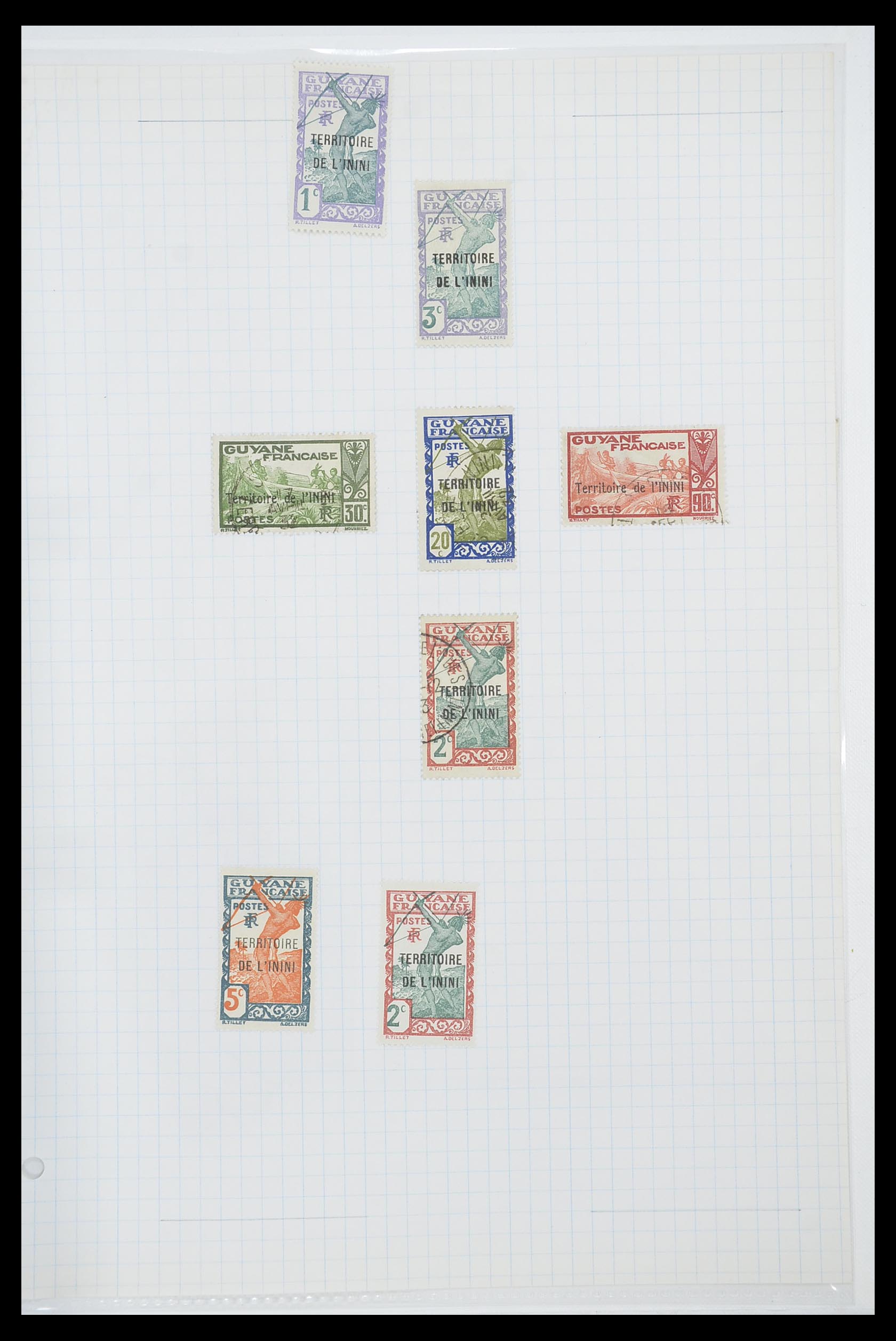 33809 120 - Postzegelverzameling 33809 Franse koloniën 1850-1970.