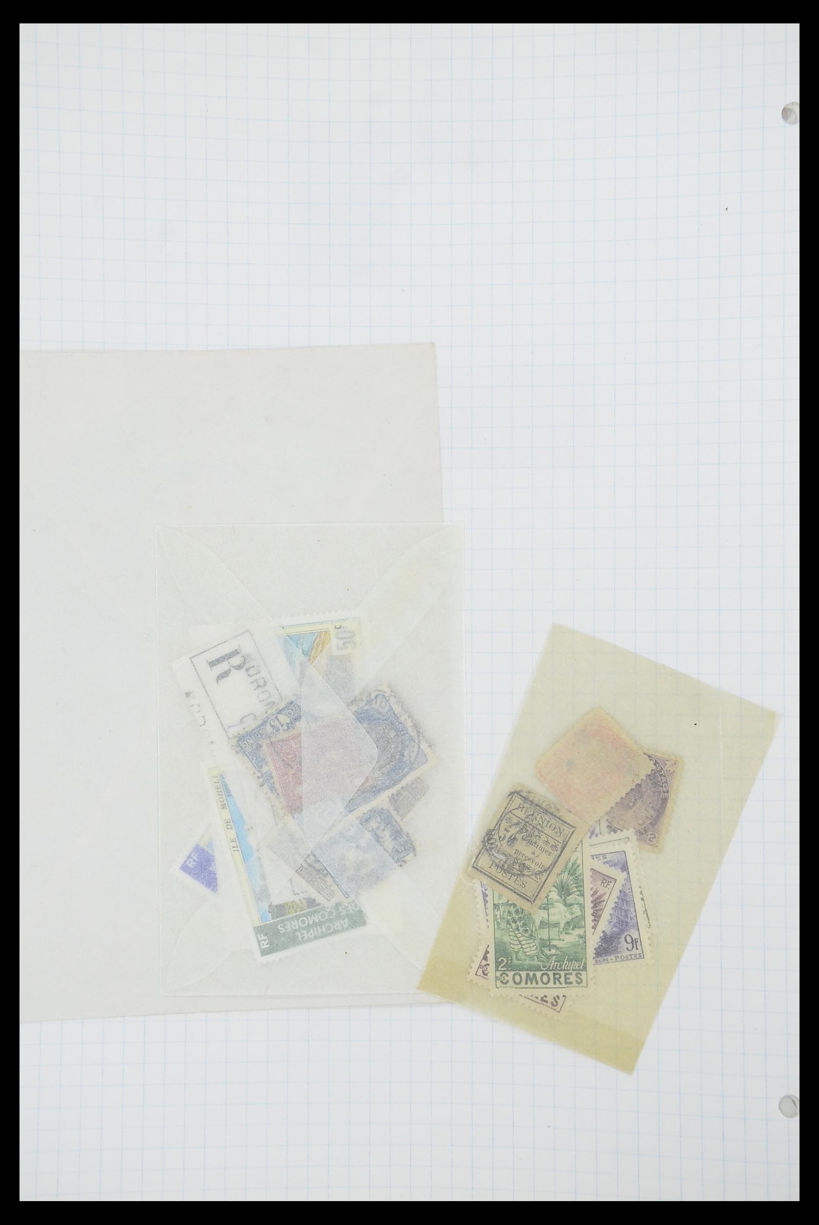 33809 121 - Postzegelverzameling 33809 Franse koloniën 1850-1970.