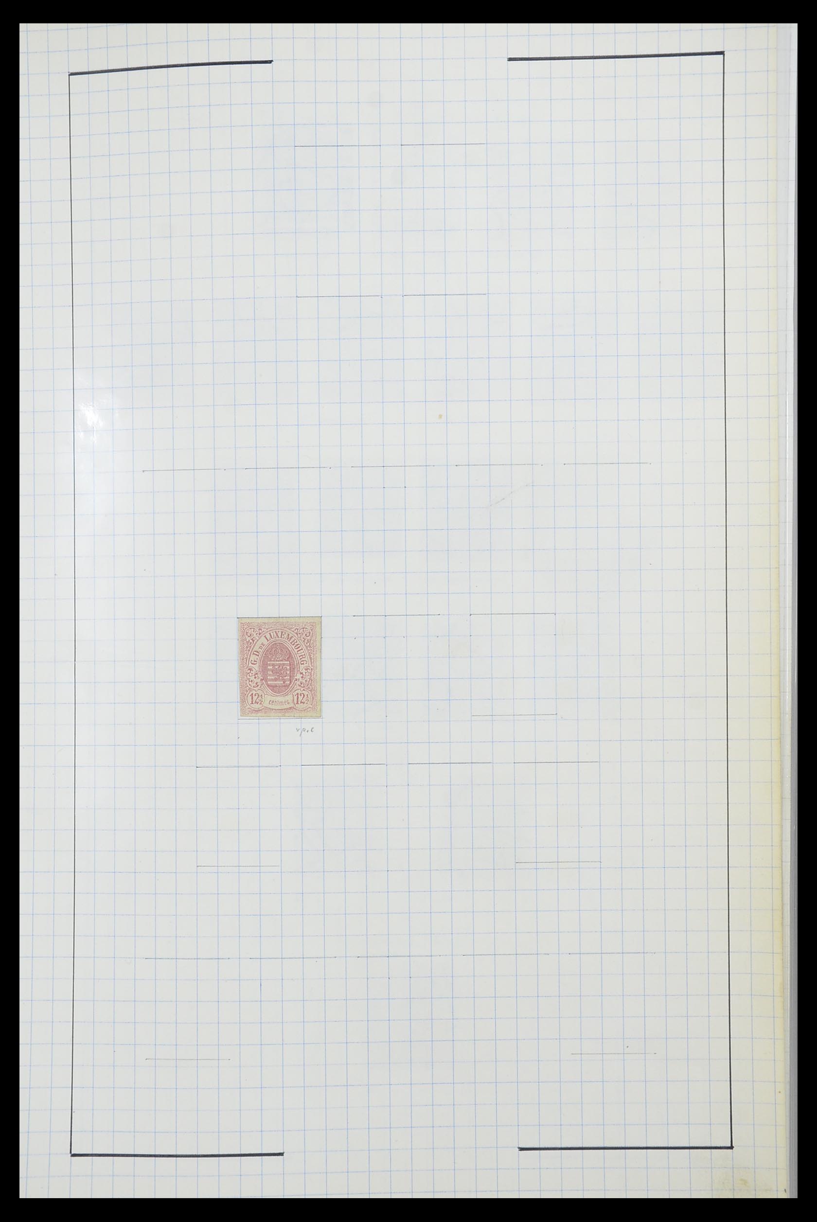 33817 002 - Postzegelverzameling 33817 Luxemburg 1852-2019.