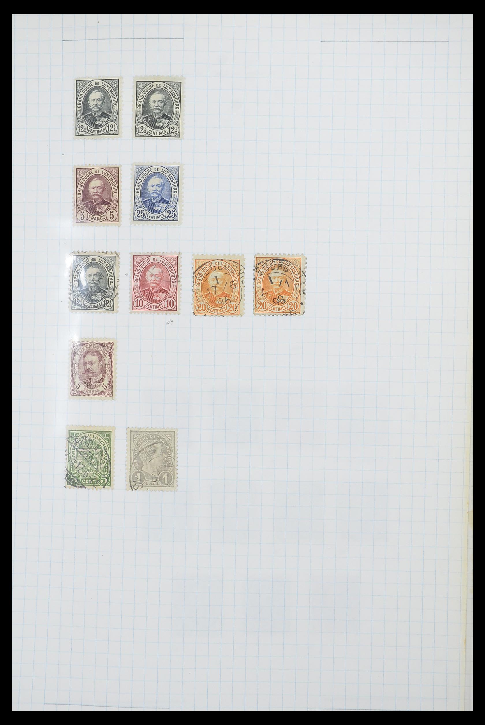 33817 012 - Stamp collection 33817 Luxembourg 1852-2019.