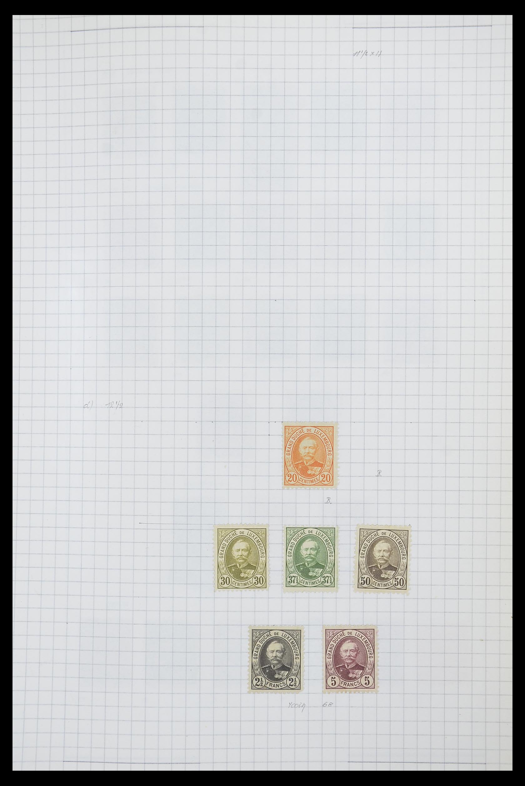 33817 014 - Postzegelverzameling 33817 Luxemburg 1852-2019.