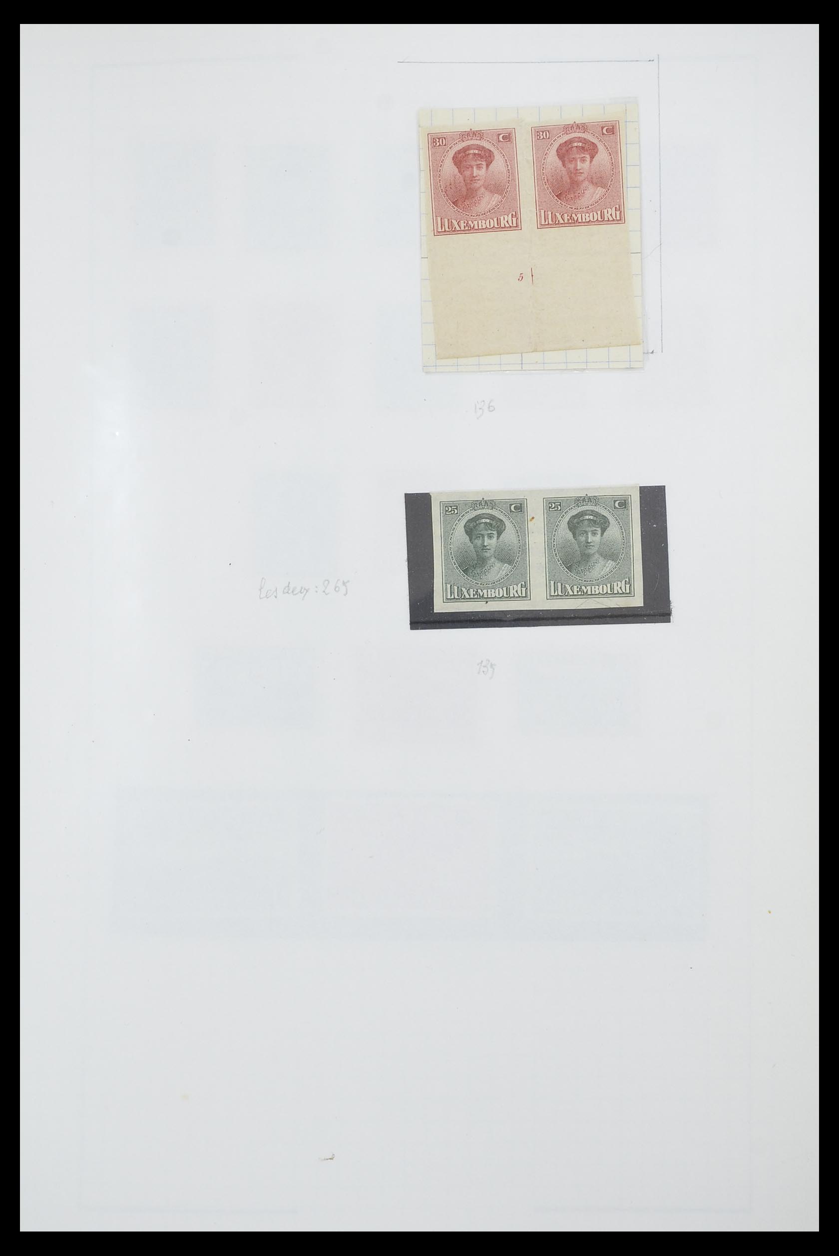 33817 020 - Postzegelverzameling 33817 Luxemburg 1852-2019.