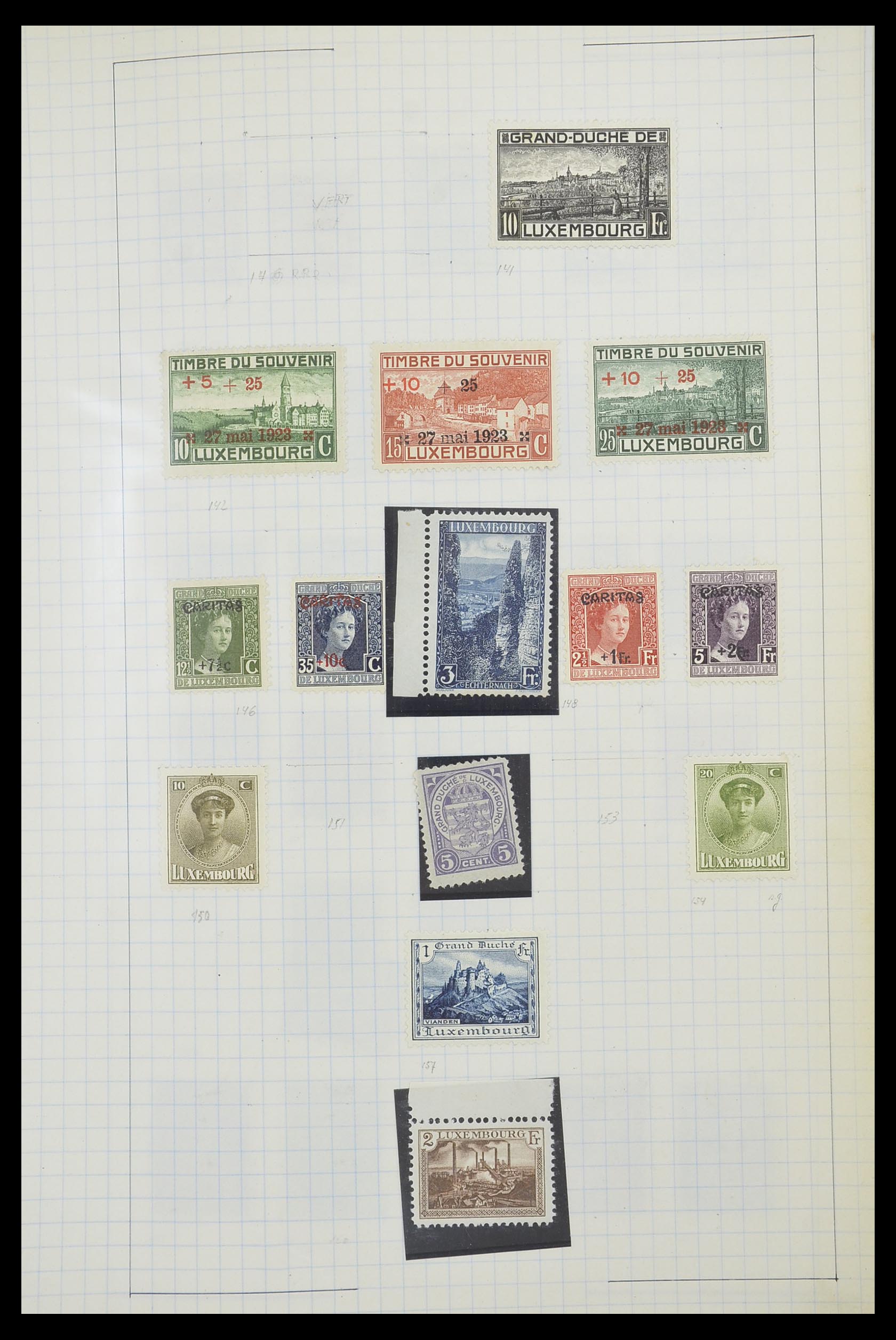 33817 023 - Postzegelverzameling 33817 Luxemburg 1852-2019.