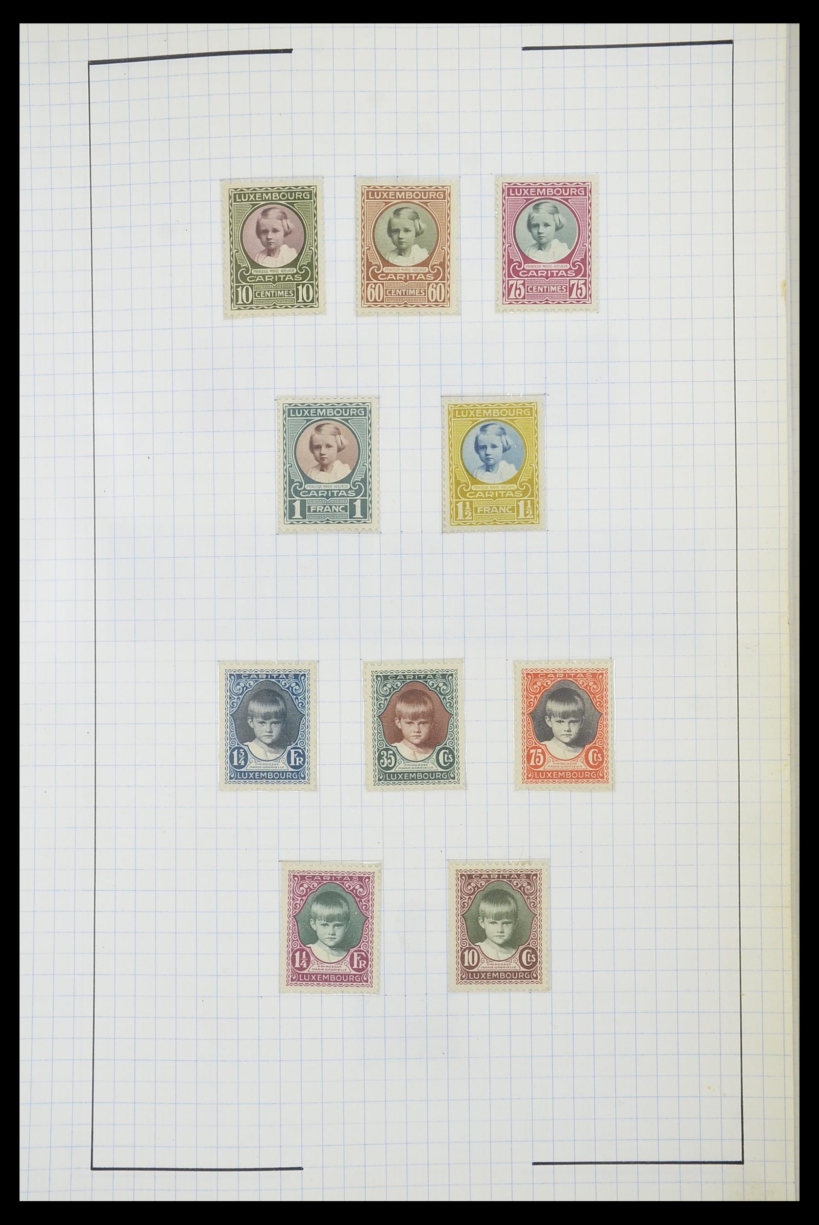 33817 029 - Postzegelverzameling 33817 Luxemburg 1852-2019.
