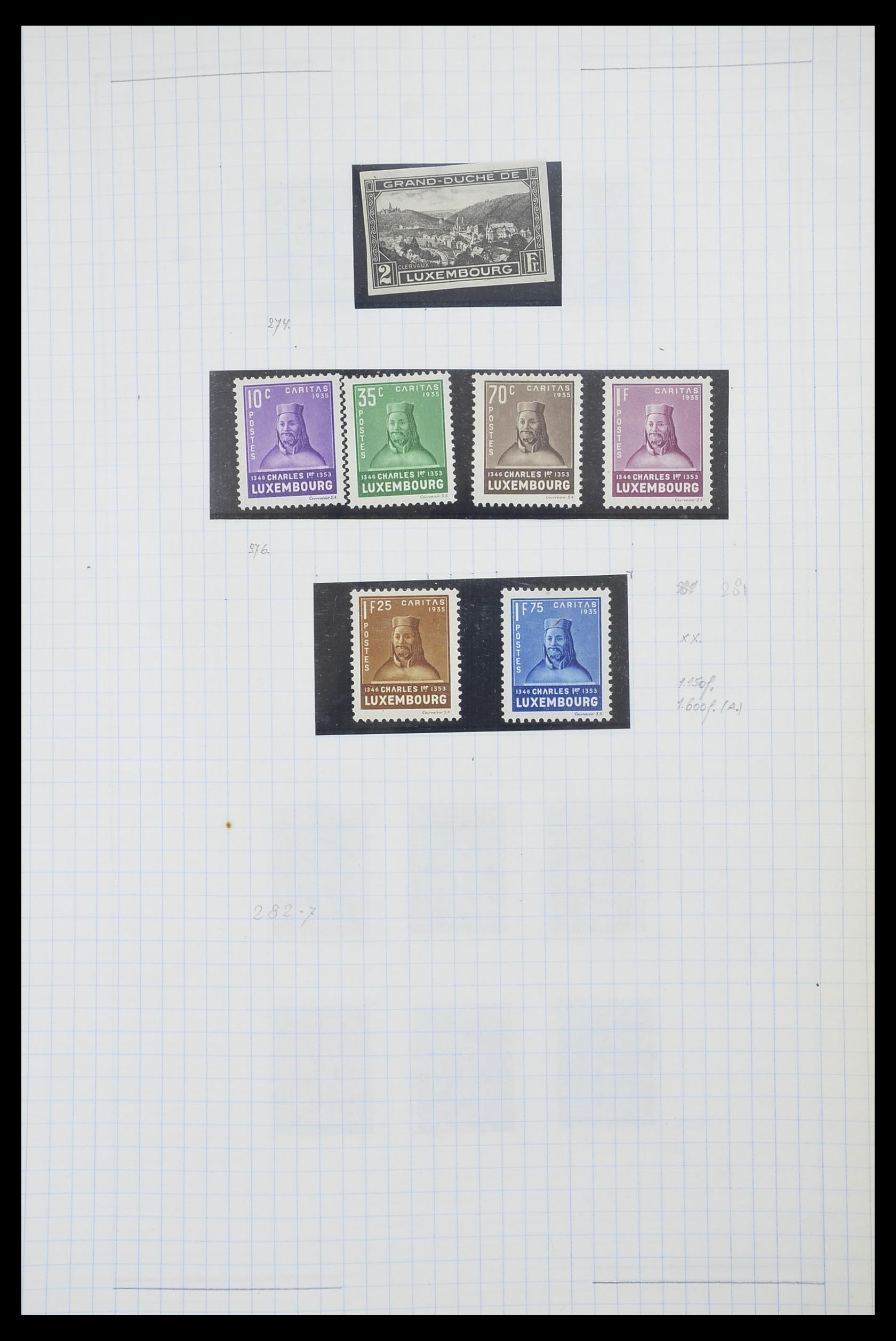 33817 036 - Stamp collection 33817 Luxembourg 1852-2019.