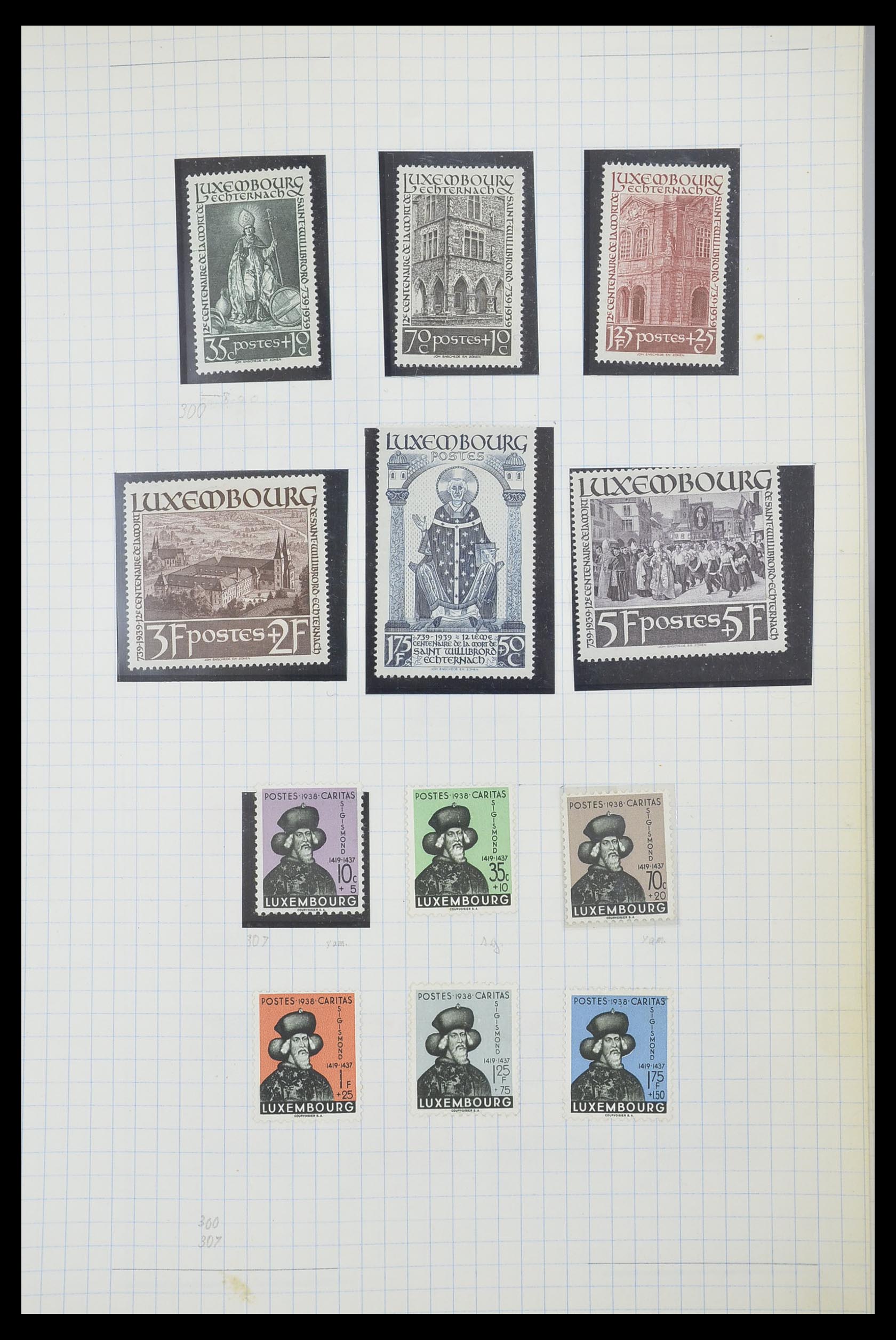 33817 040 - Stamp collection 33817 Luxembourg 1852-2019.