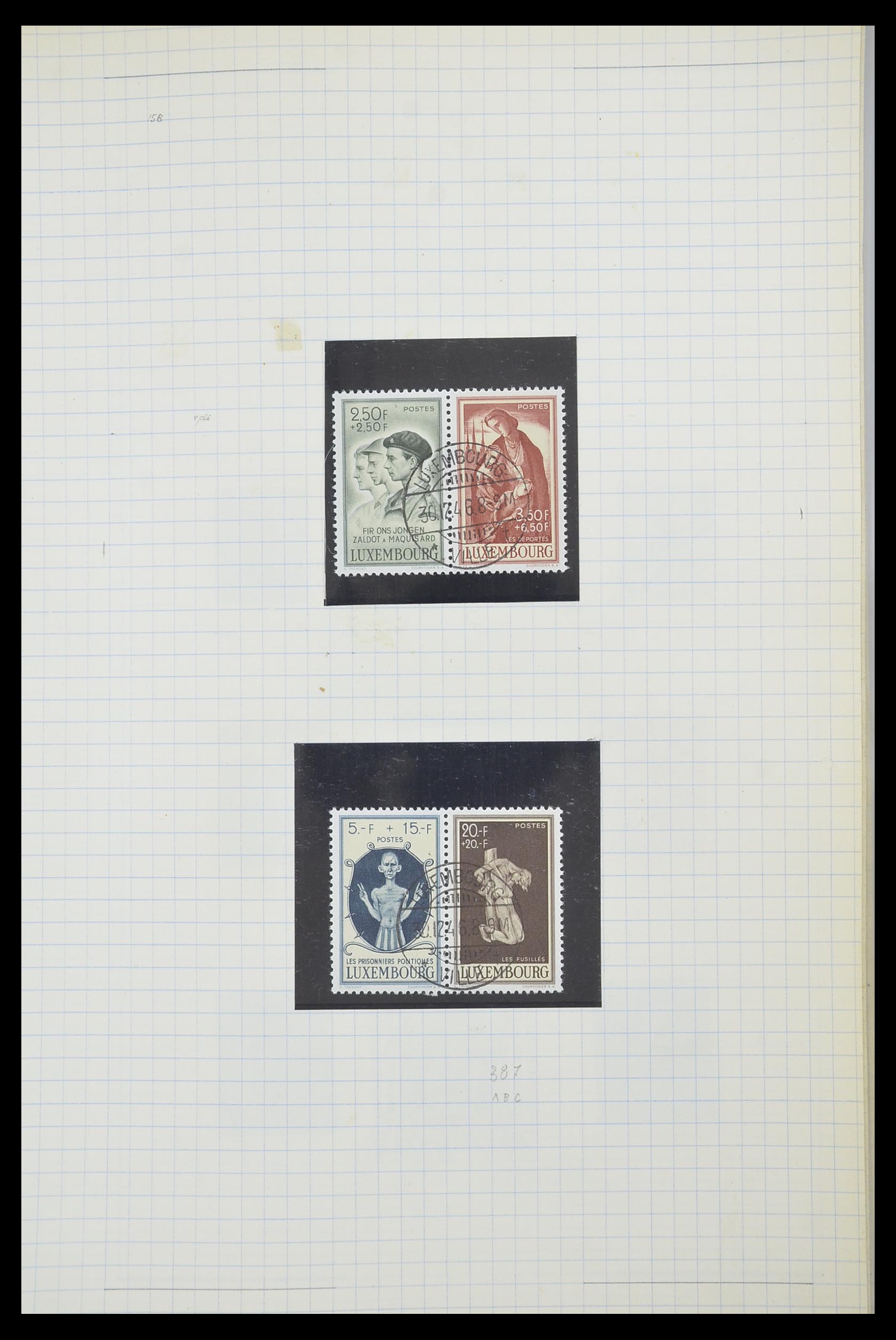 33817 046 - Stamp collection 33817 Luxembourg 1852-2019.