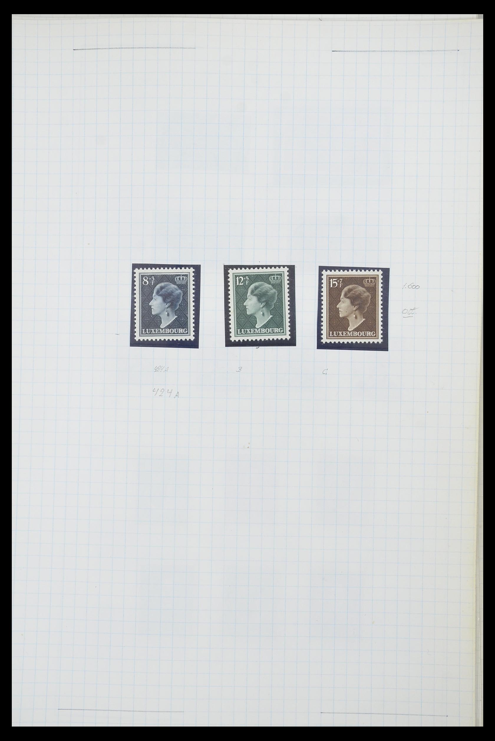 33817 051 - Stamp collection 33817 Luxembourg 1852-2019.