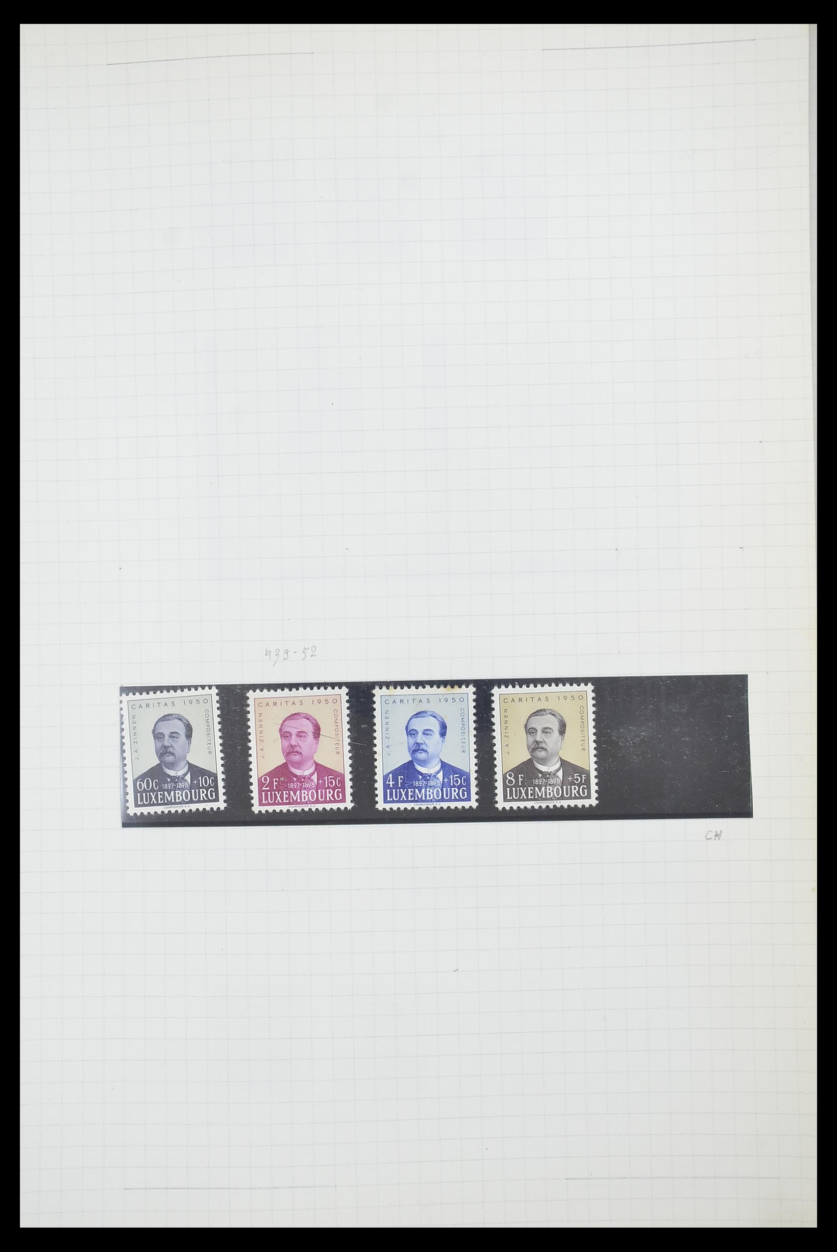 33817 054 - Stamp collection 33817 Luxembourg 1852-2019.