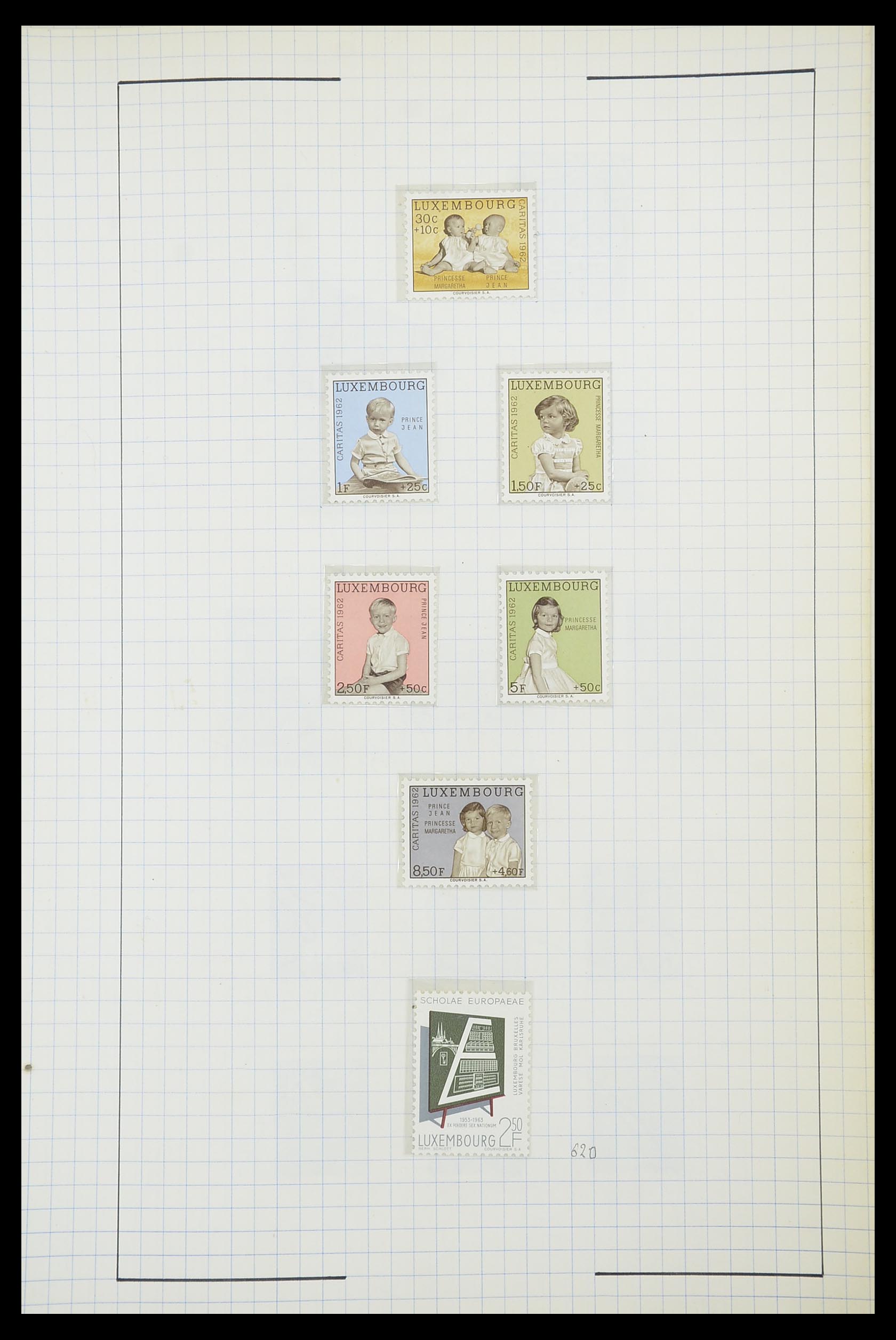 33817 097 - Postzegelverzameling 33817 Luxemburg 1852-2019.